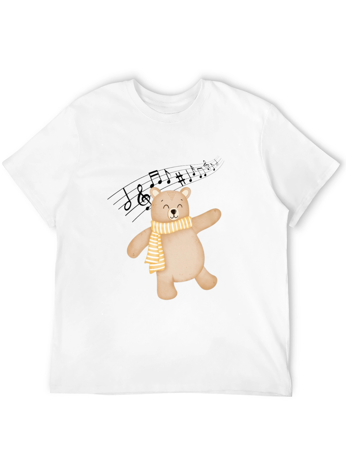 Black Dancing Bear Graphic Tee - Soft Cotton Comfort view 12