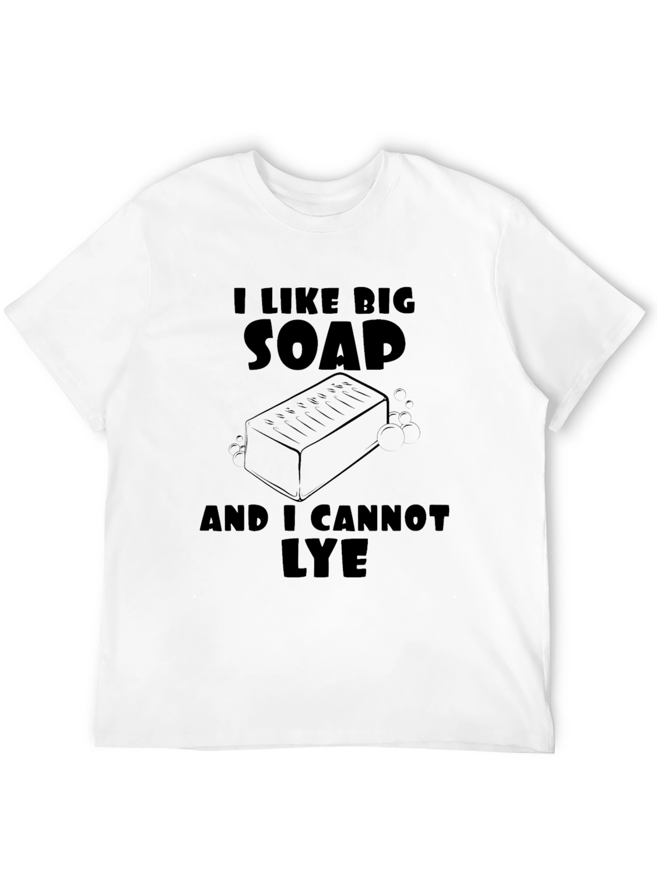 Black I Like Big Soap T-Shirt view 12