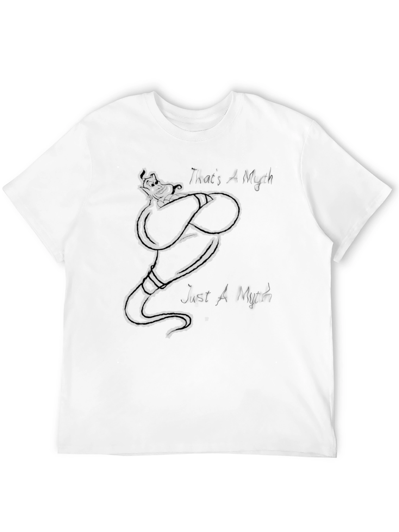 Black Mythical Genie T-Shirt view 12