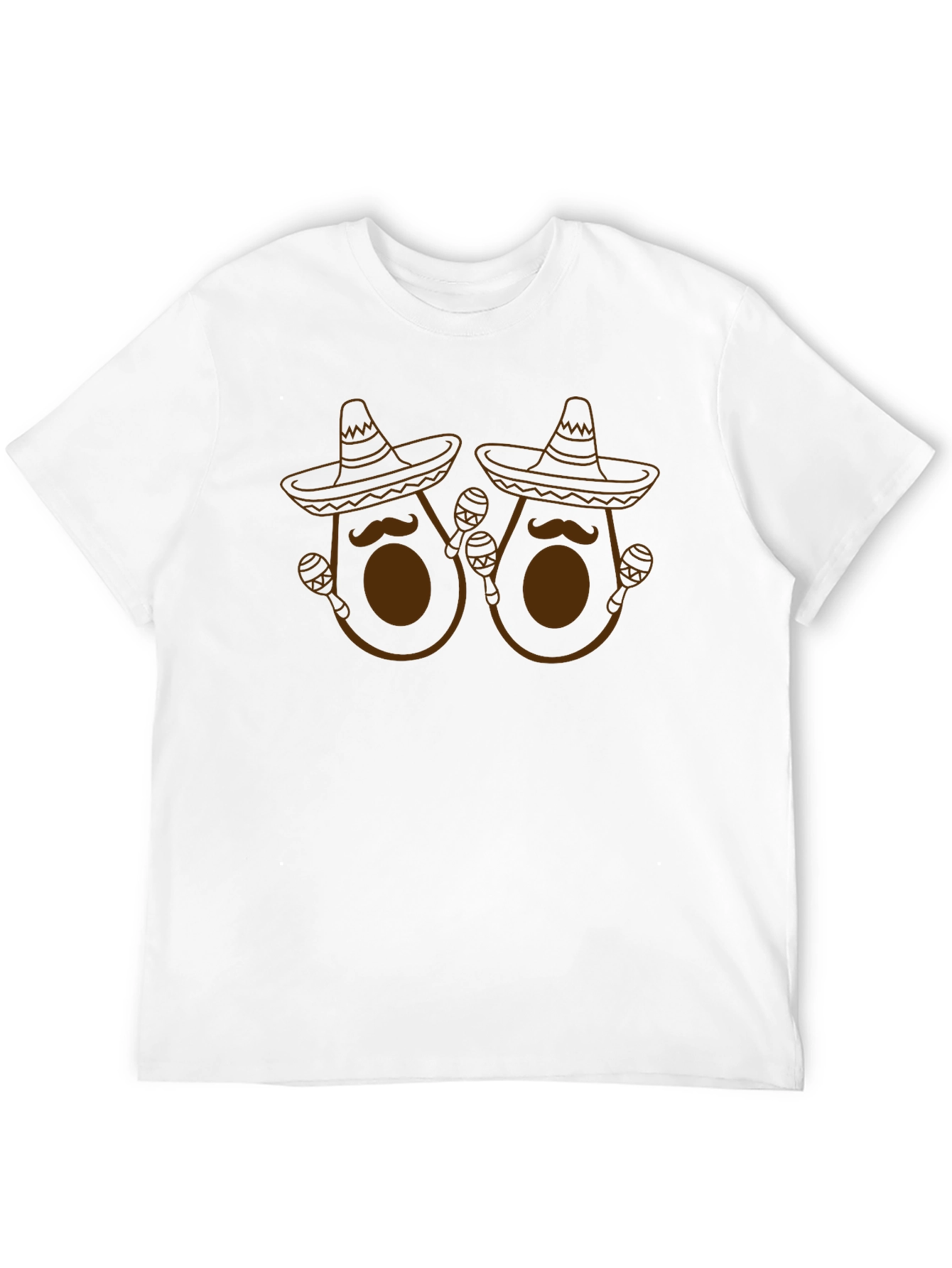 Black Avocado Mariachi T-Shirt - Cinco de Mayo view 12