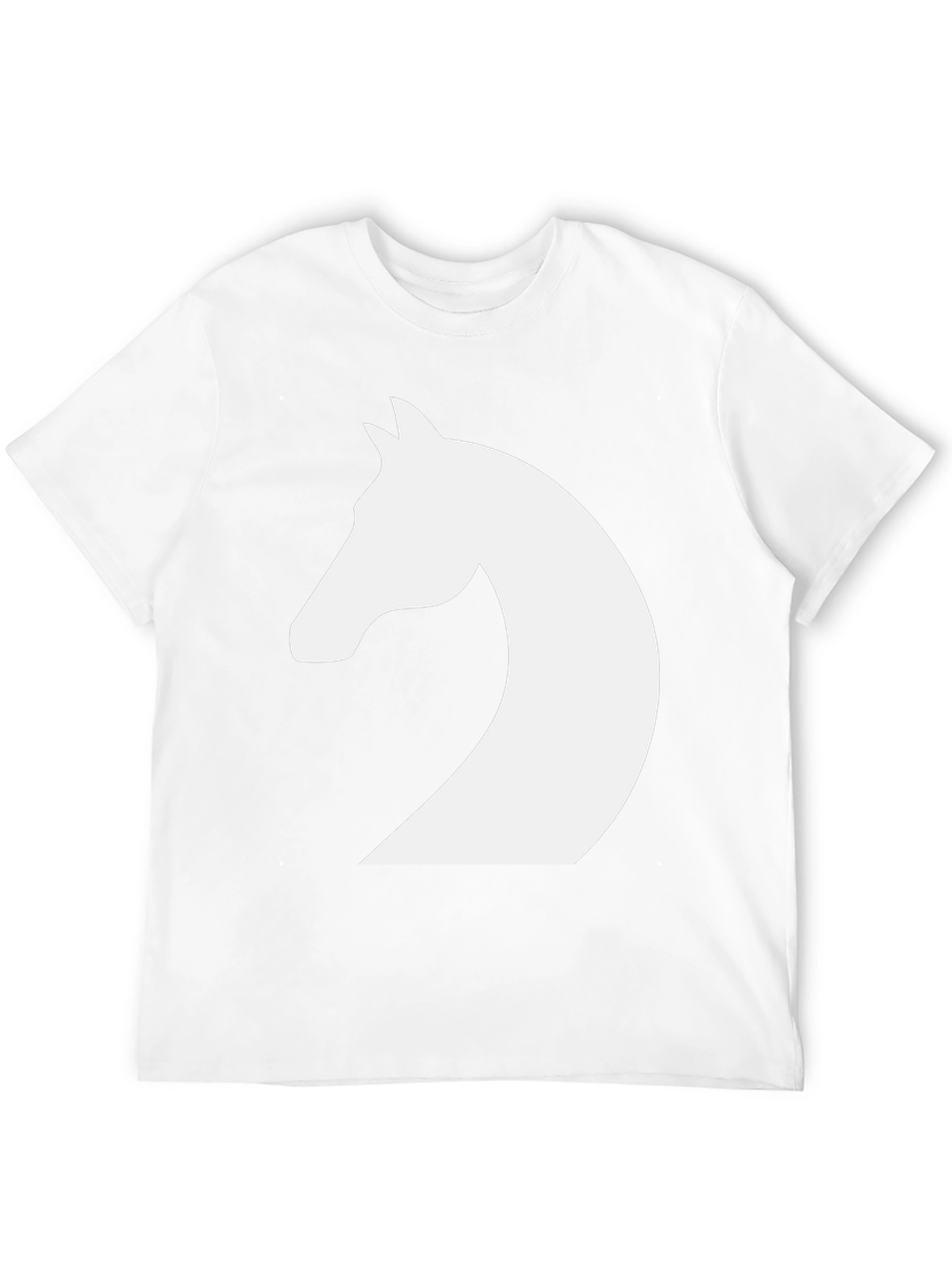 Black Horse Head Graphic Tee - Black view 12
