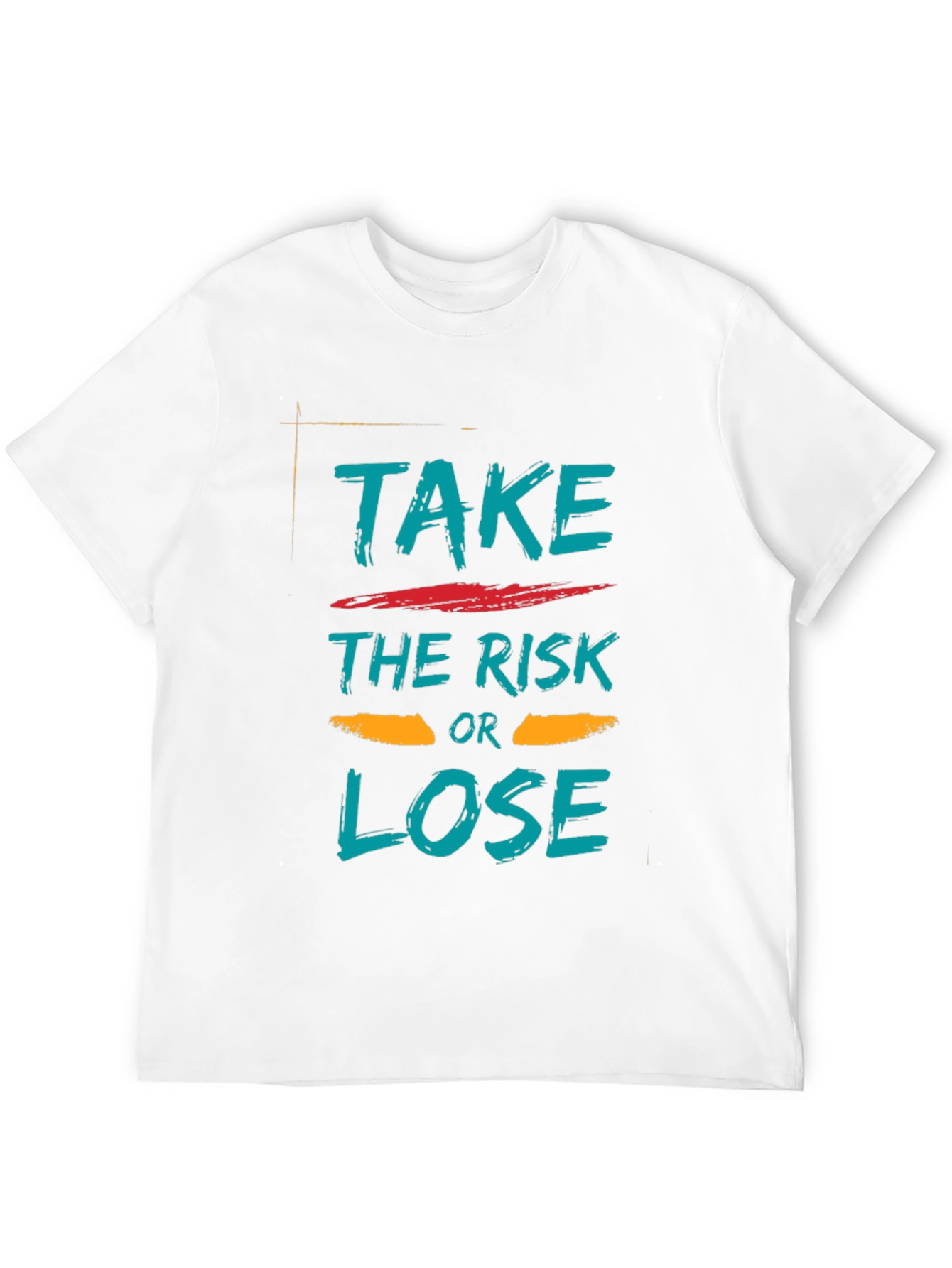 Black Take the Risk Graphic Tee view 12