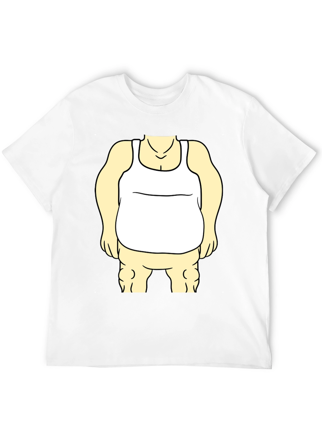 Black Funny Cartoon Character Graphic Black T-Shirt view 12