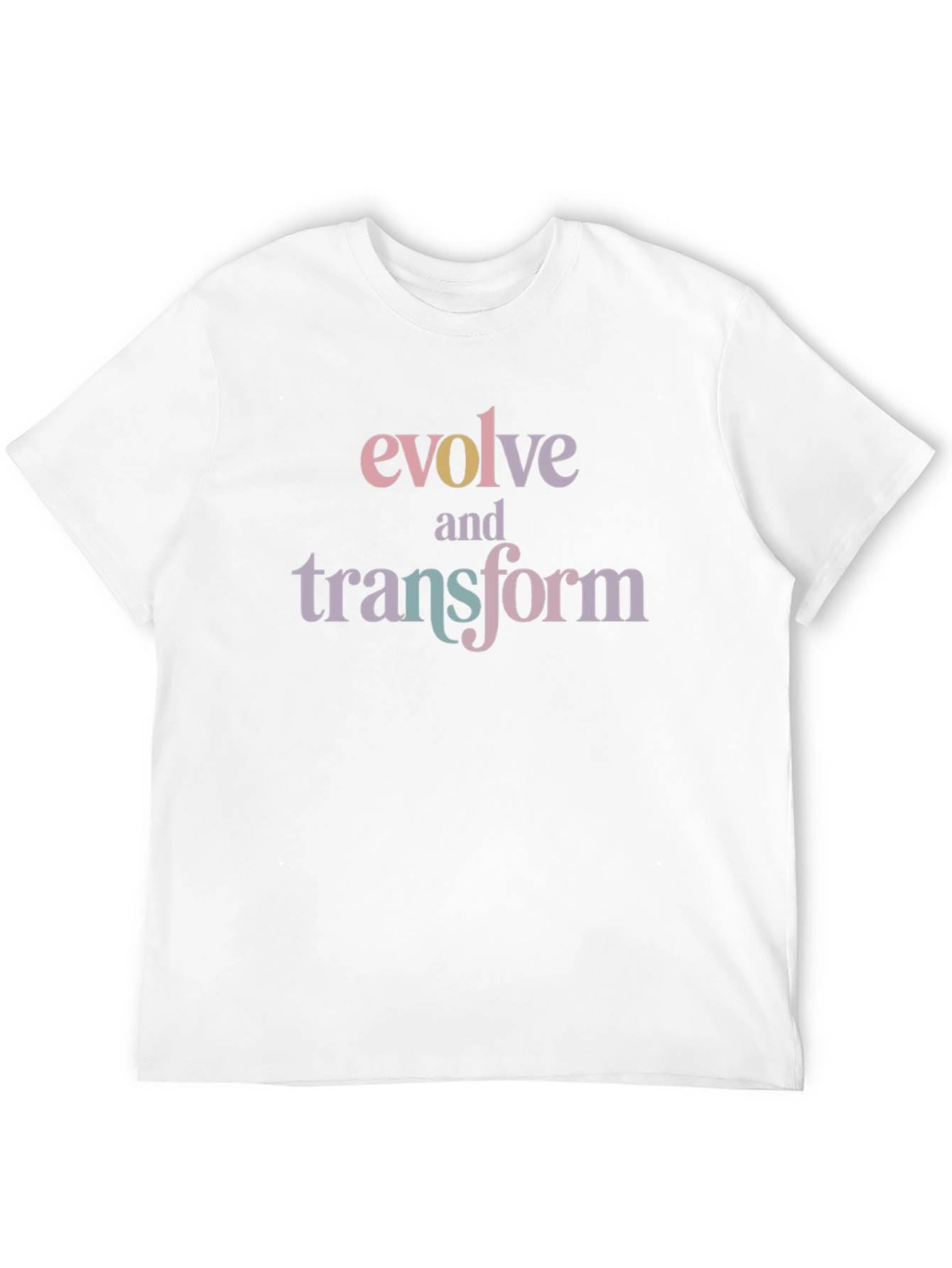 Black Evolve and Transform Graphic T-Shirt view 12