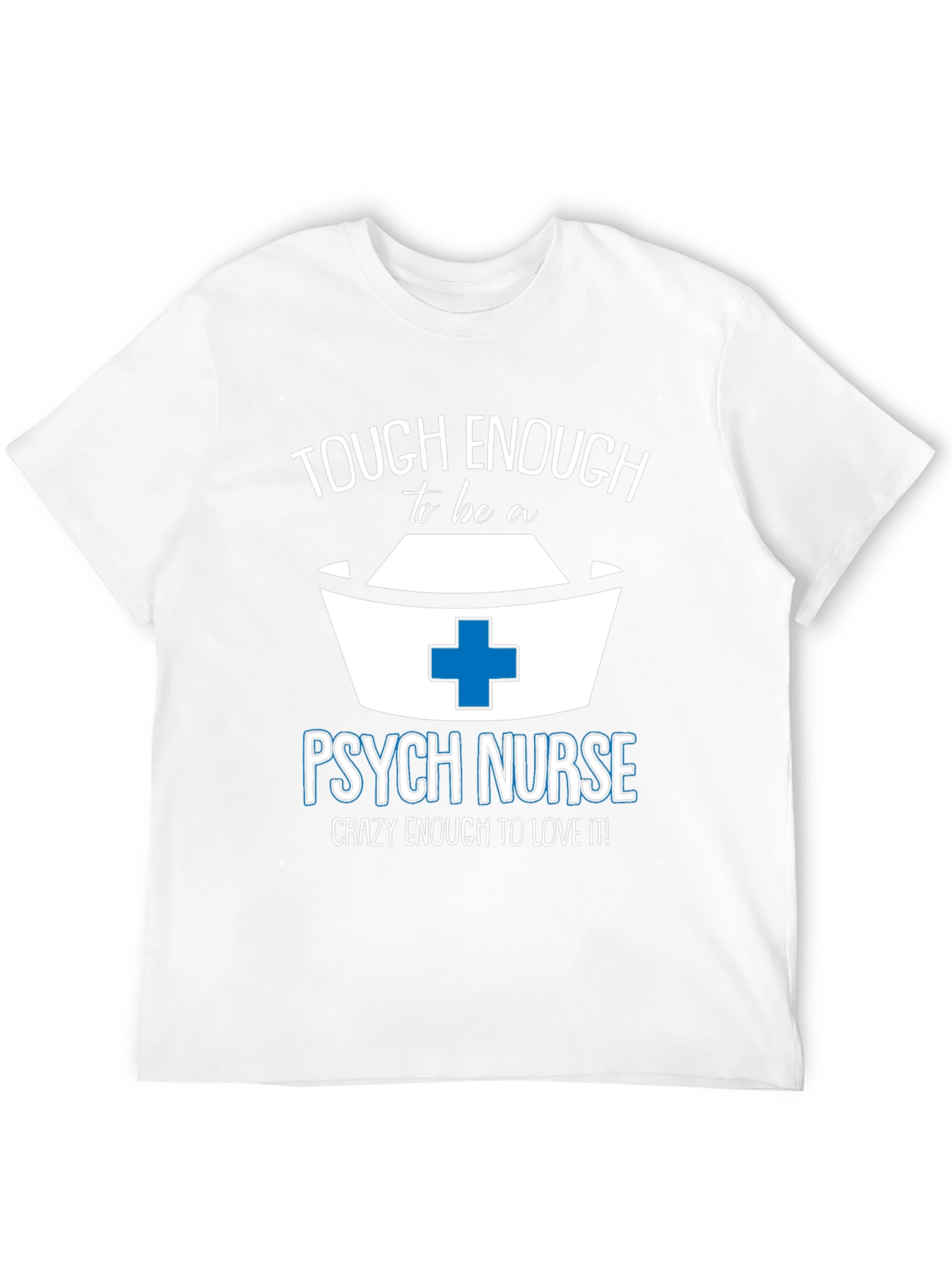 Black Tough Enough Psych Nurse Tee view 12