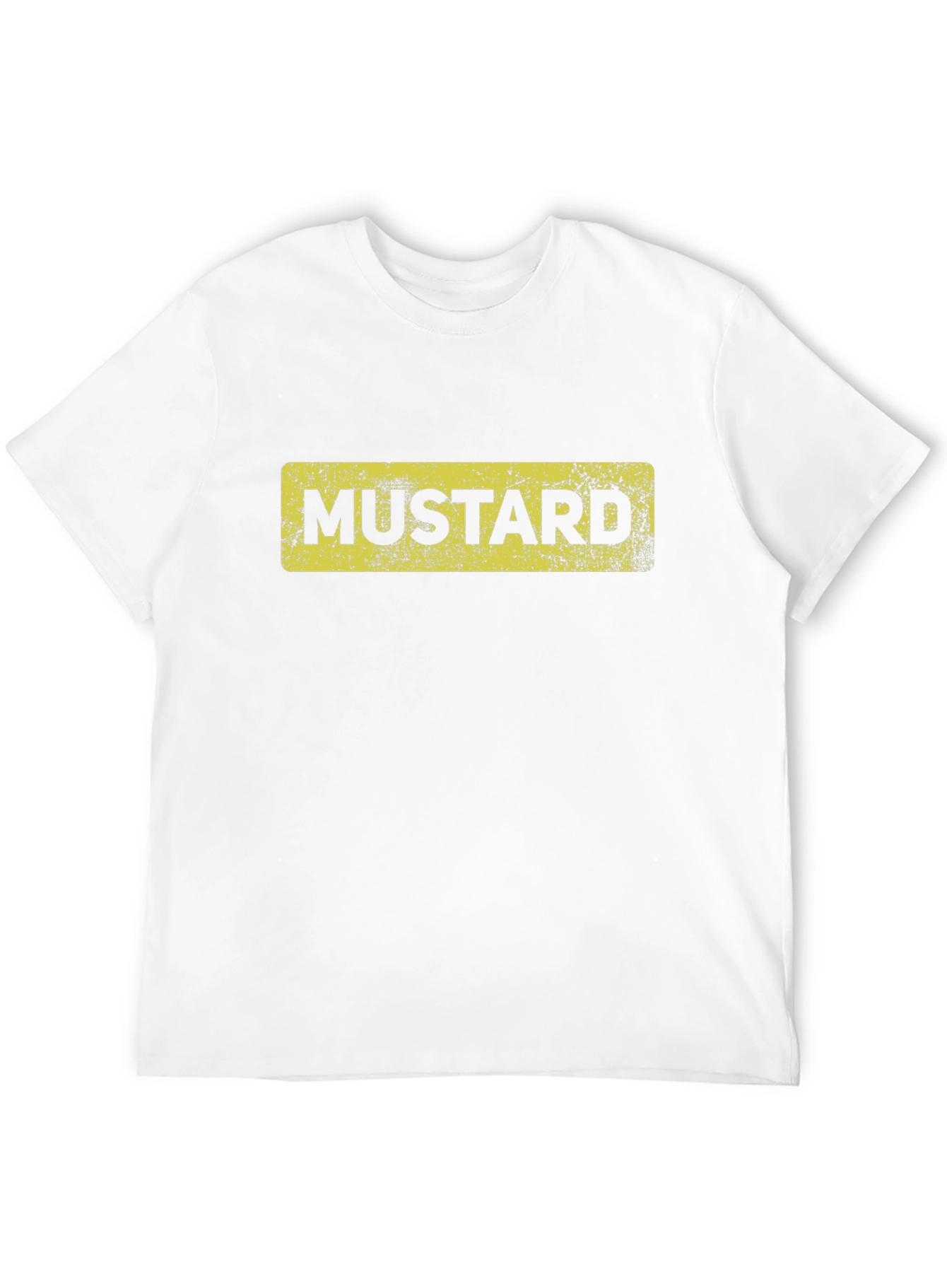 Black Mustard Graphic Tee - Unisex Black T-Shirt view 12