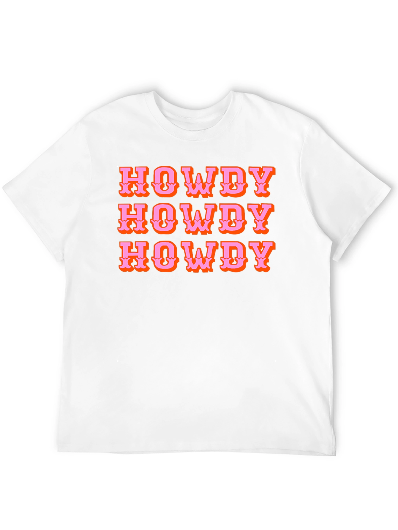 Black Howdy T-Shirt - Western Style Novelty Tee view 12