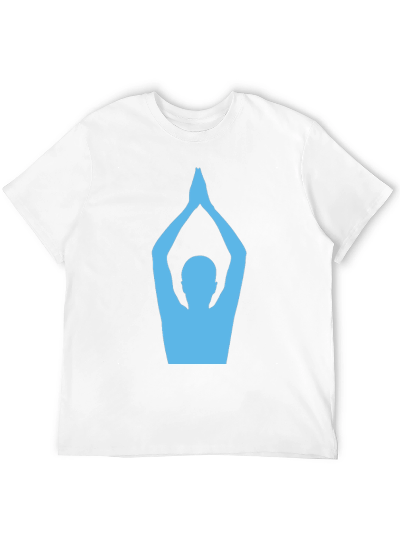 Black Yoga Pose Graphic T-Shirt view 12