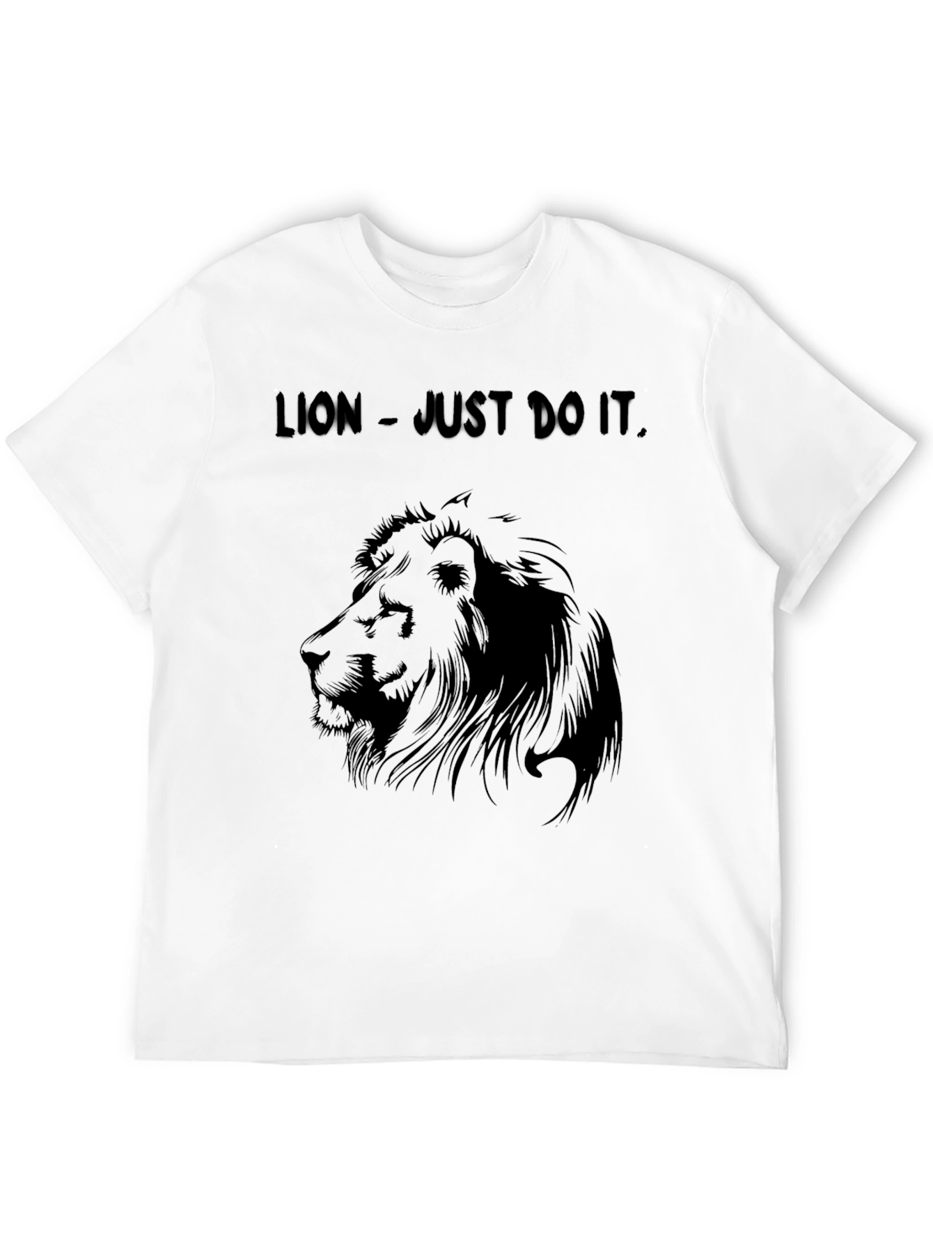 Black Lion - Just Do It Black T-Shirt view 12