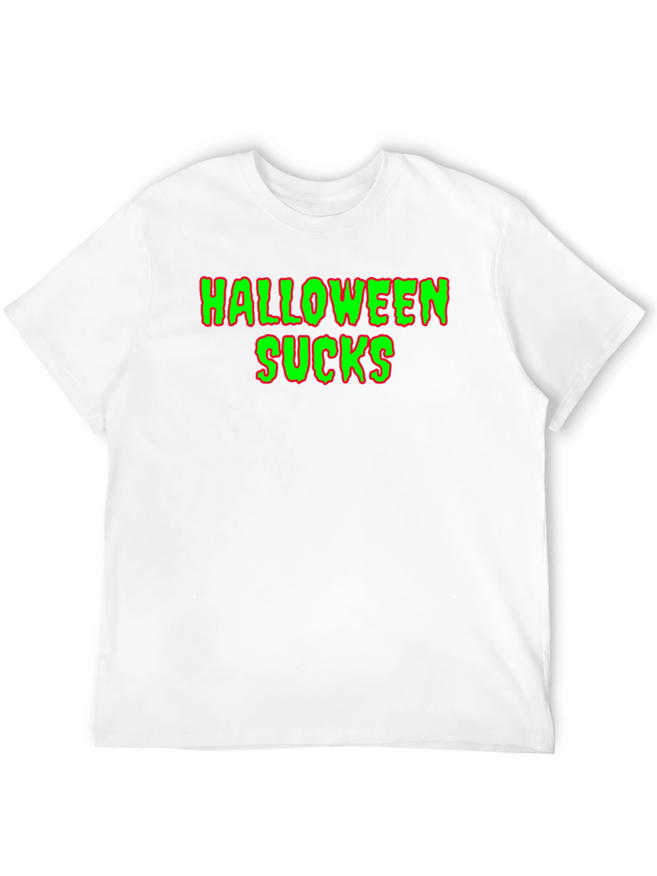 Black Halloween Sucks T-Shirt view 12