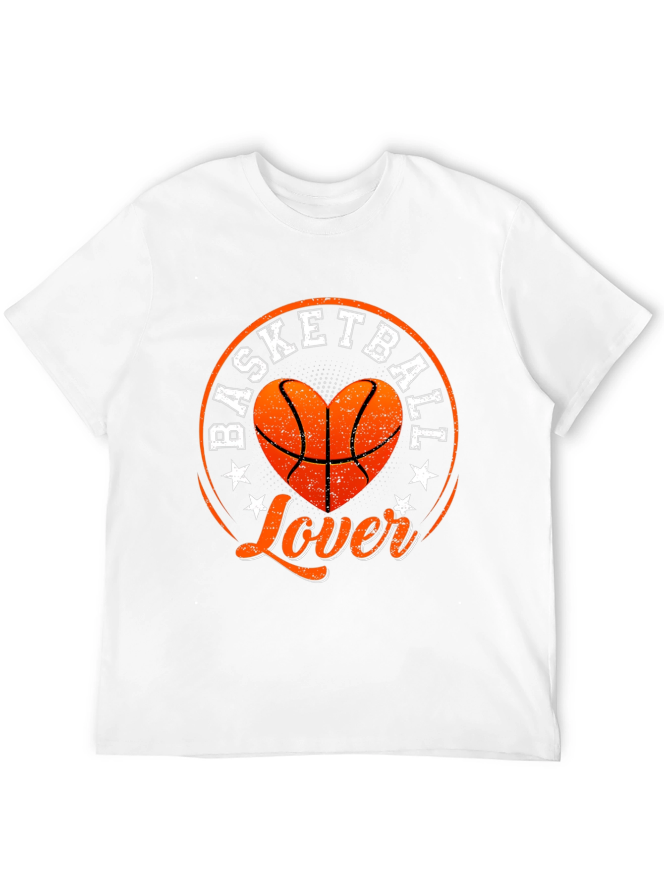 Black Basketball Lover Graphic T-Shirt view 12