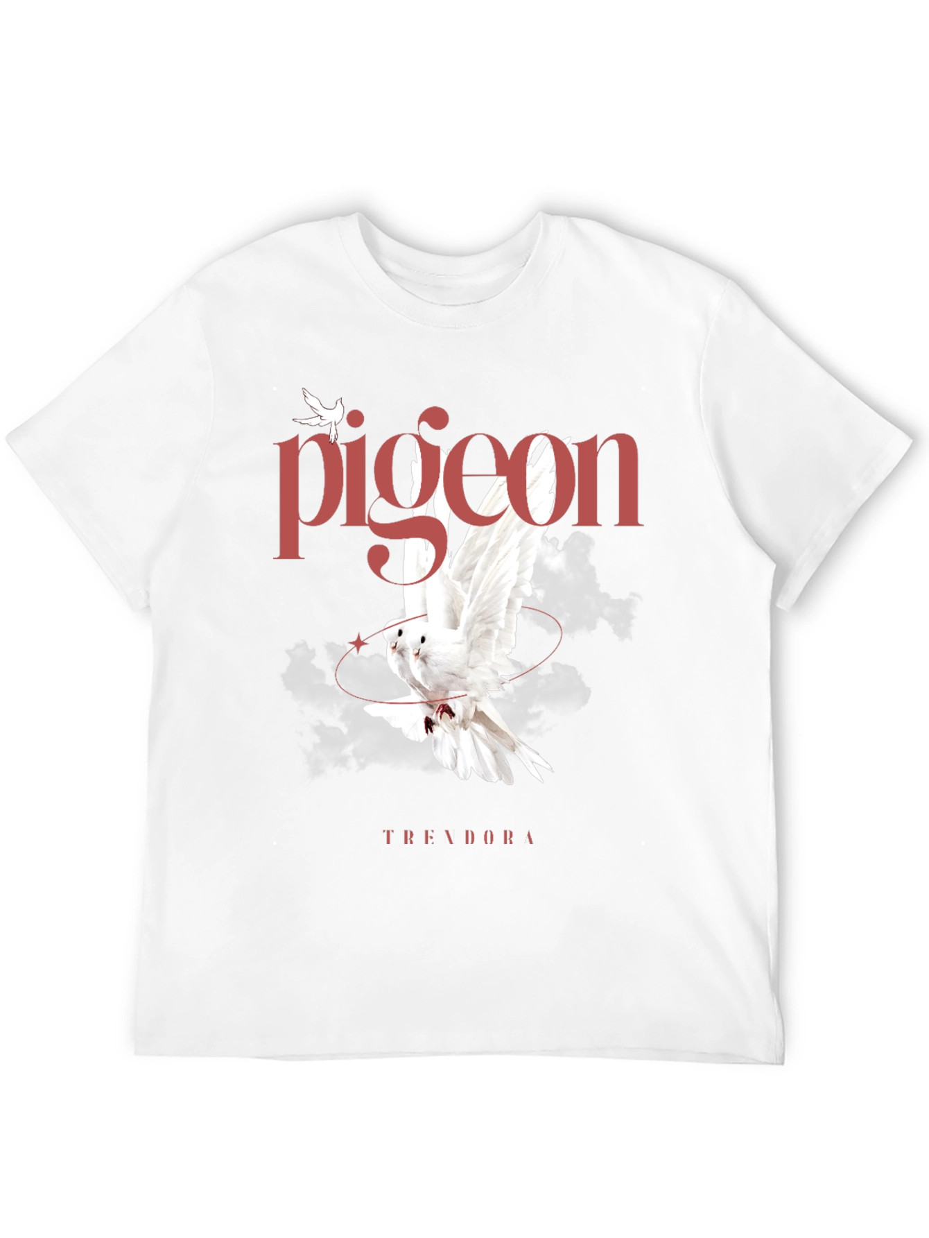 Black Pigeon Graphic Black T-Shirt - Trending Now! view 12