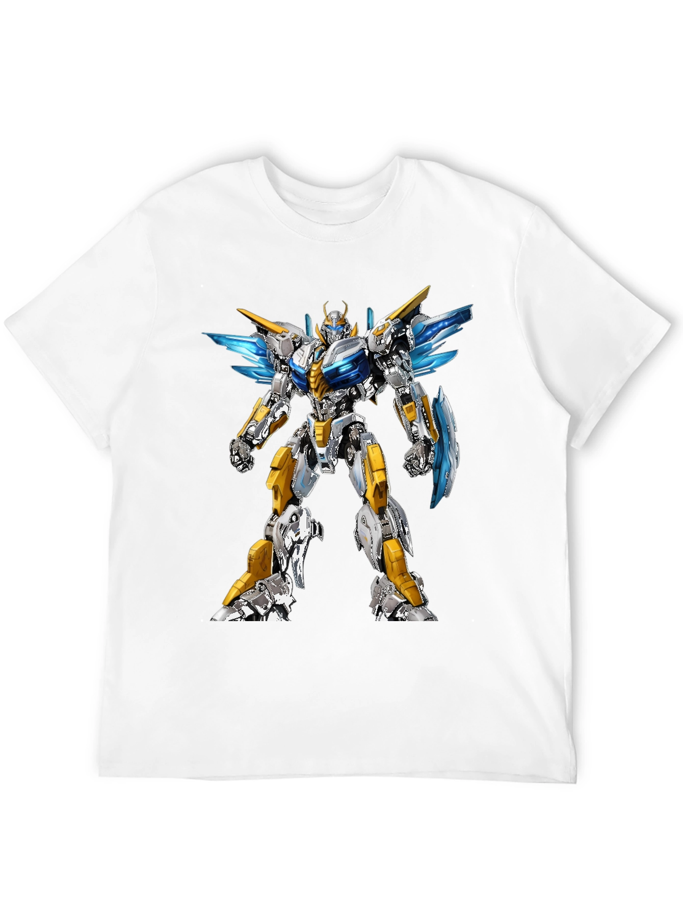 Black Robot Graphic Black T-Shirt view 12