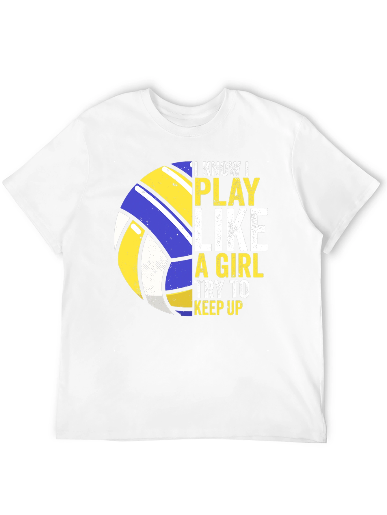 Black Volleyball Girl T-Shirt view 12