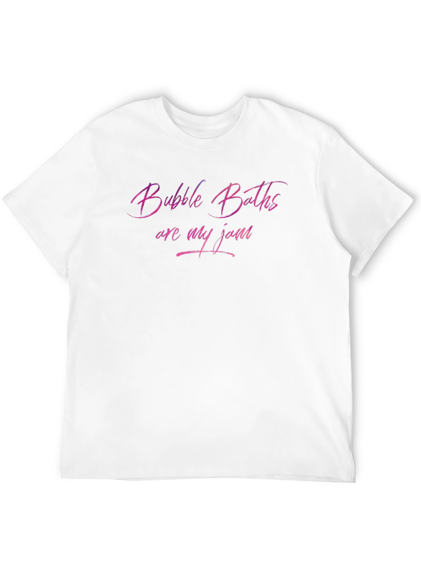 Black Bubble Baths Are My Jam Graphic Tee - Soft Cotton Comfort view 12