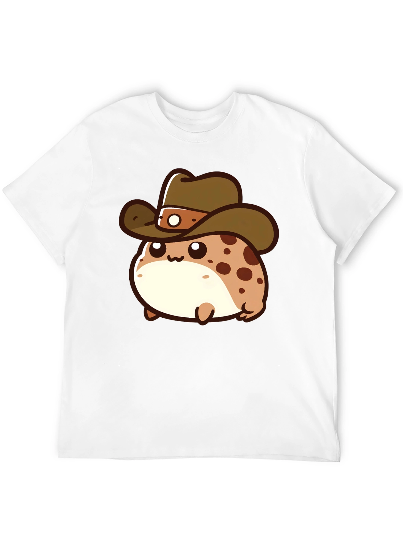 Black Cartoon Cowboy Frog T-Shirt - Black view 12