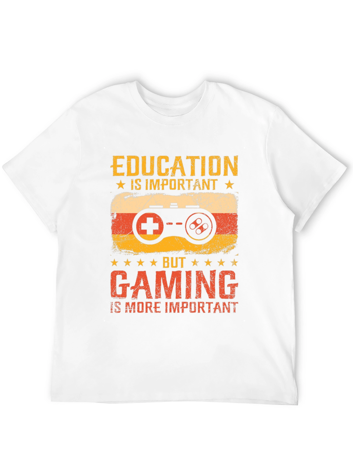 Gamer Education T-Shirt: Important But Gaming is More! - 12