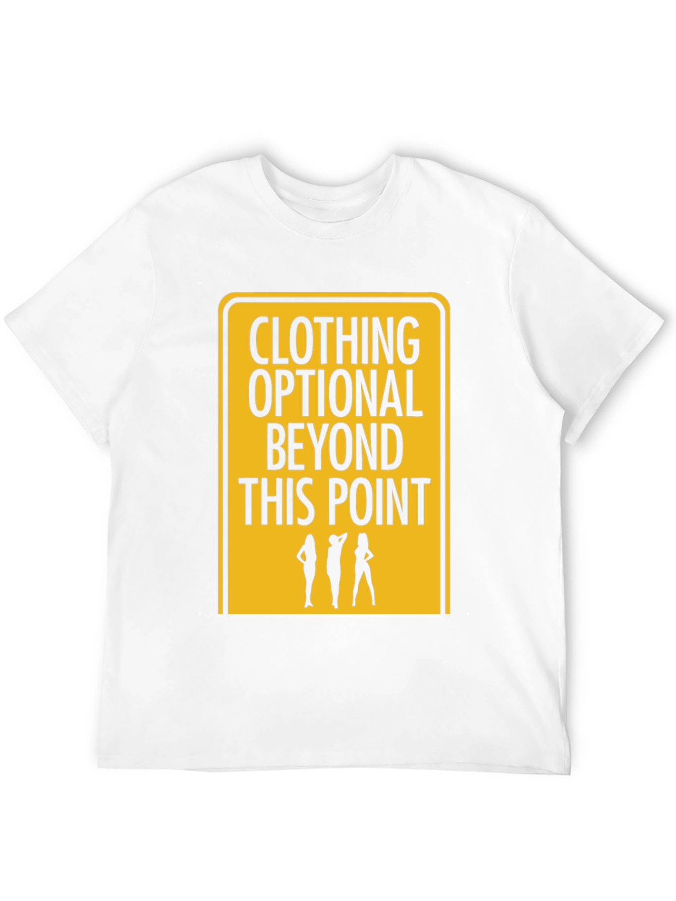 Black Clothing Optional T-Shirt - Funny Graphic Tee view 12