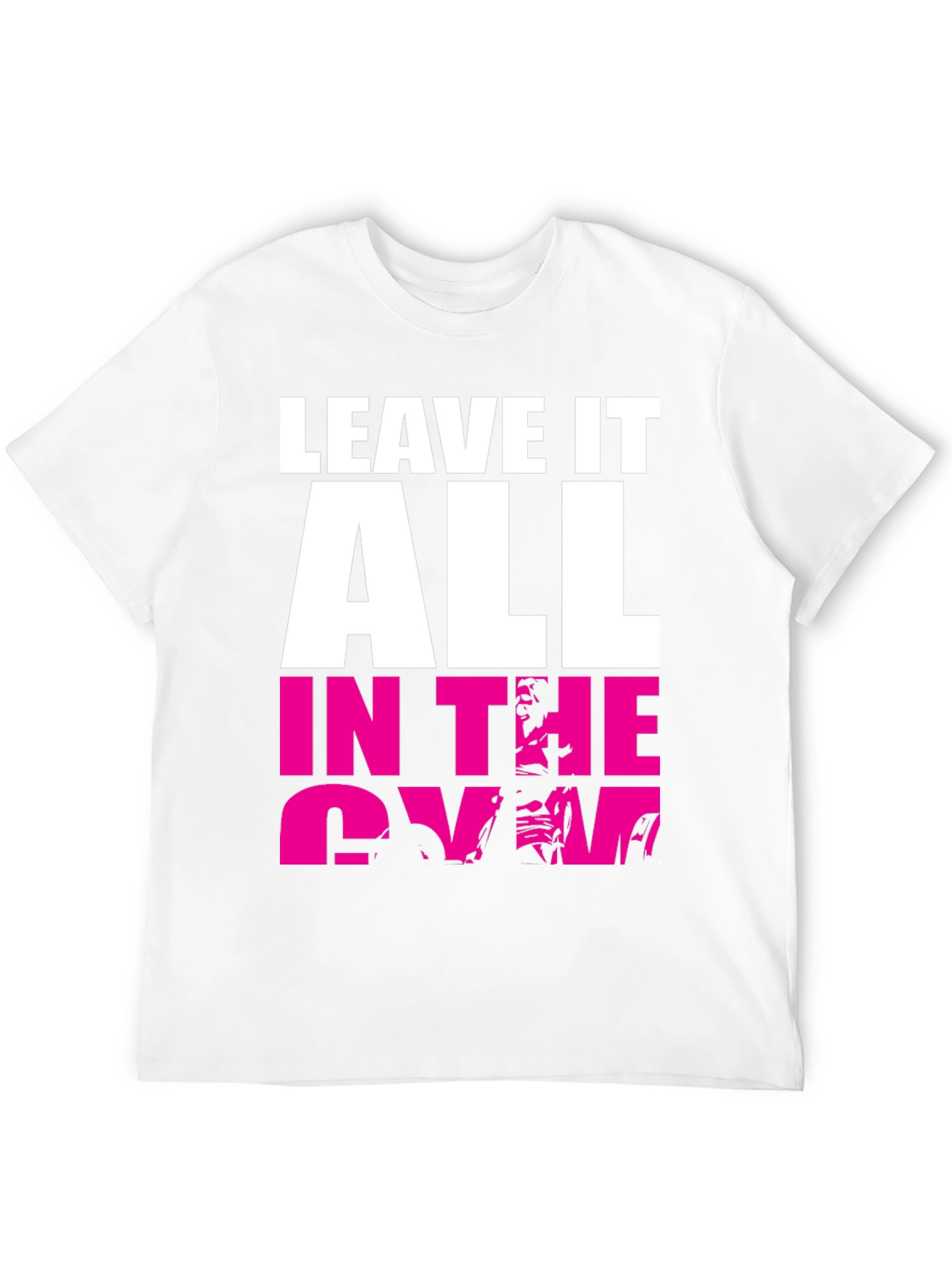 Black Leave It All In The Gym Graphic T-Shirt view 12