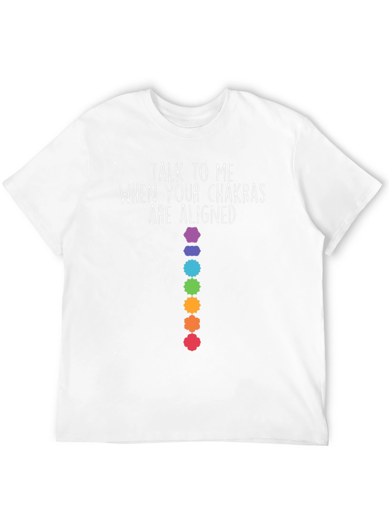 Black Chakra Alignment T-Shirt - Meditate in Style! view 12
