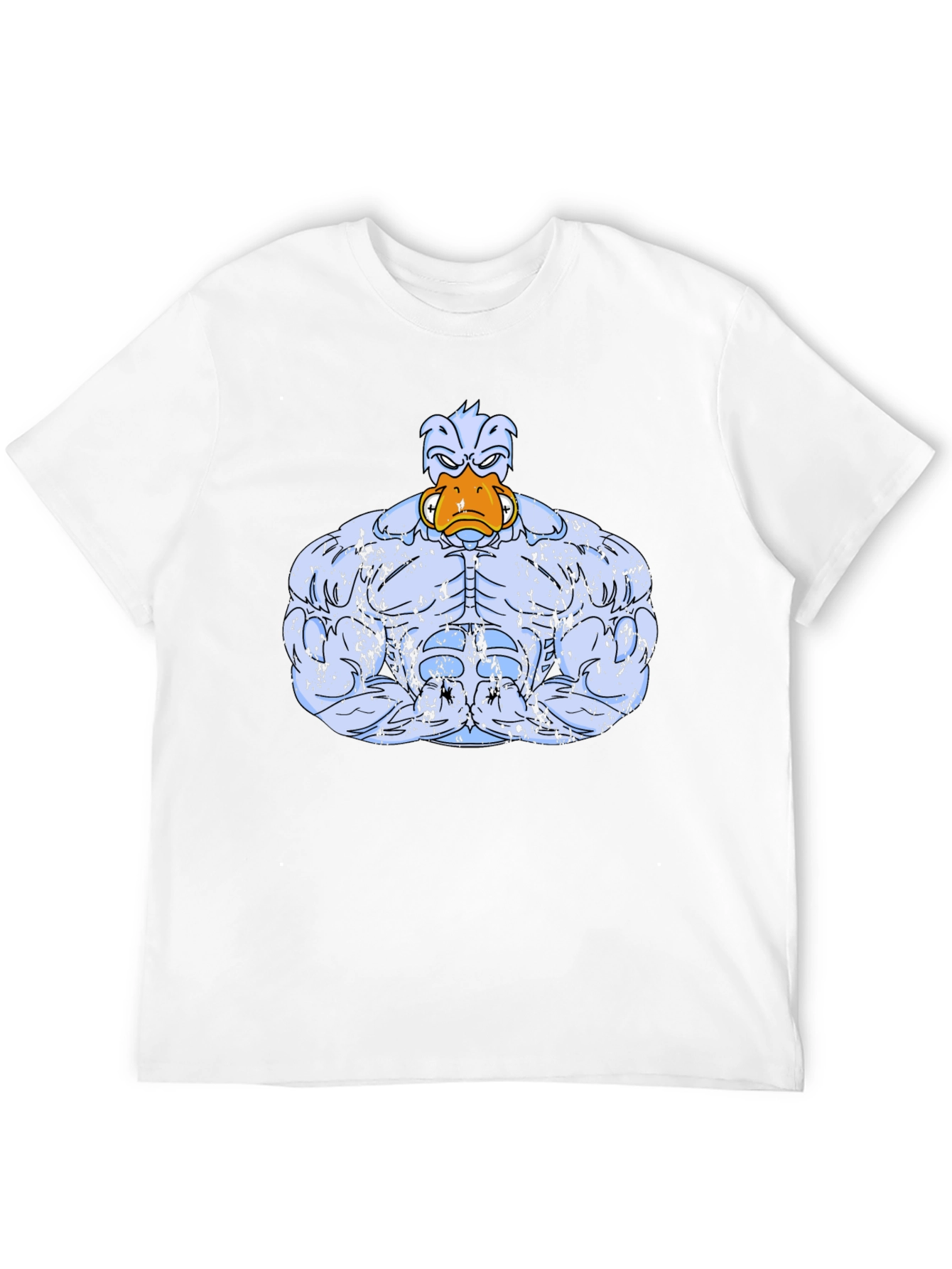 Black Muscle Duck Graphic Tee - Black T-Shirt view 12