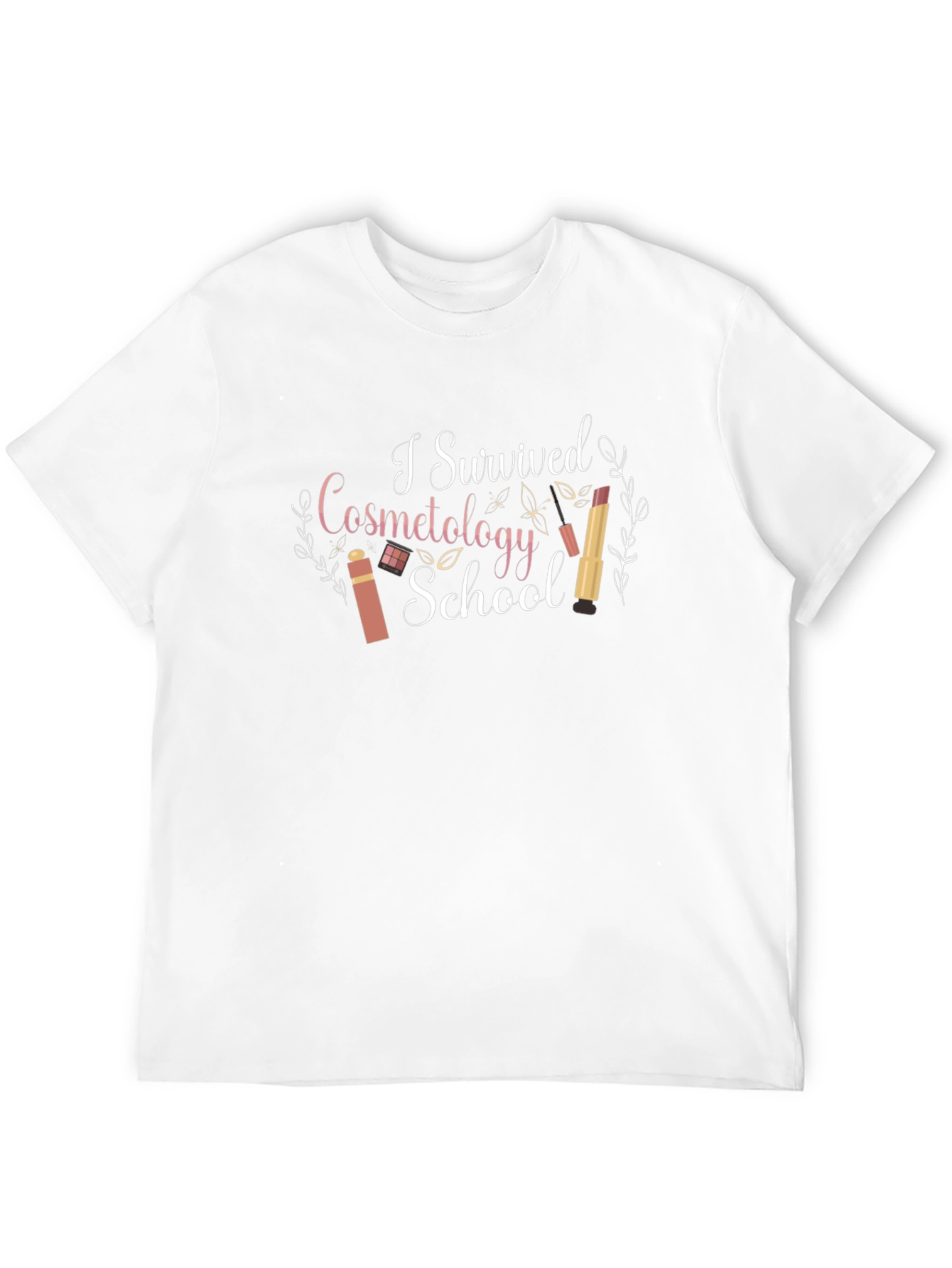 Black Cosmetology School Survivor T-Shirt view 12