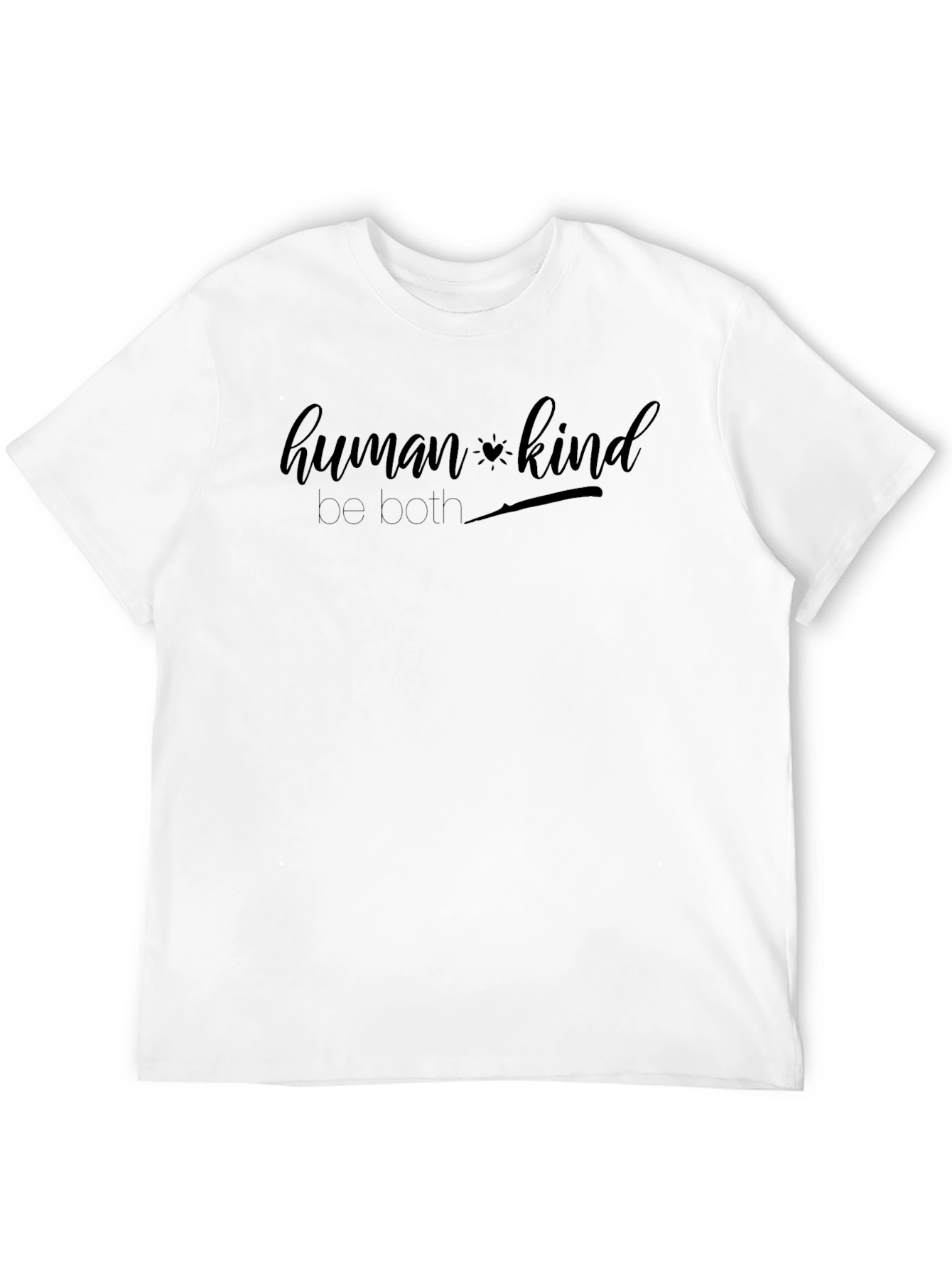 Black Human Kind Be Both Black T-Shirt view 12
