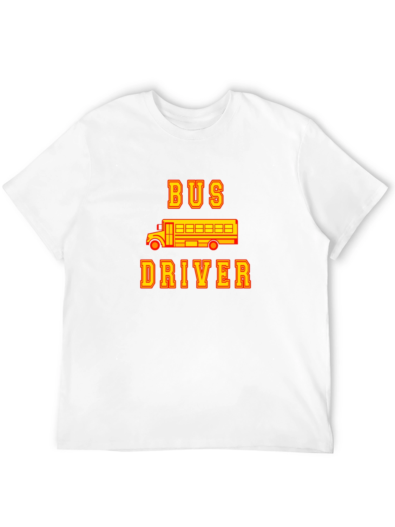 Black Bus Driver Graphic T-Shirt - Black view 12