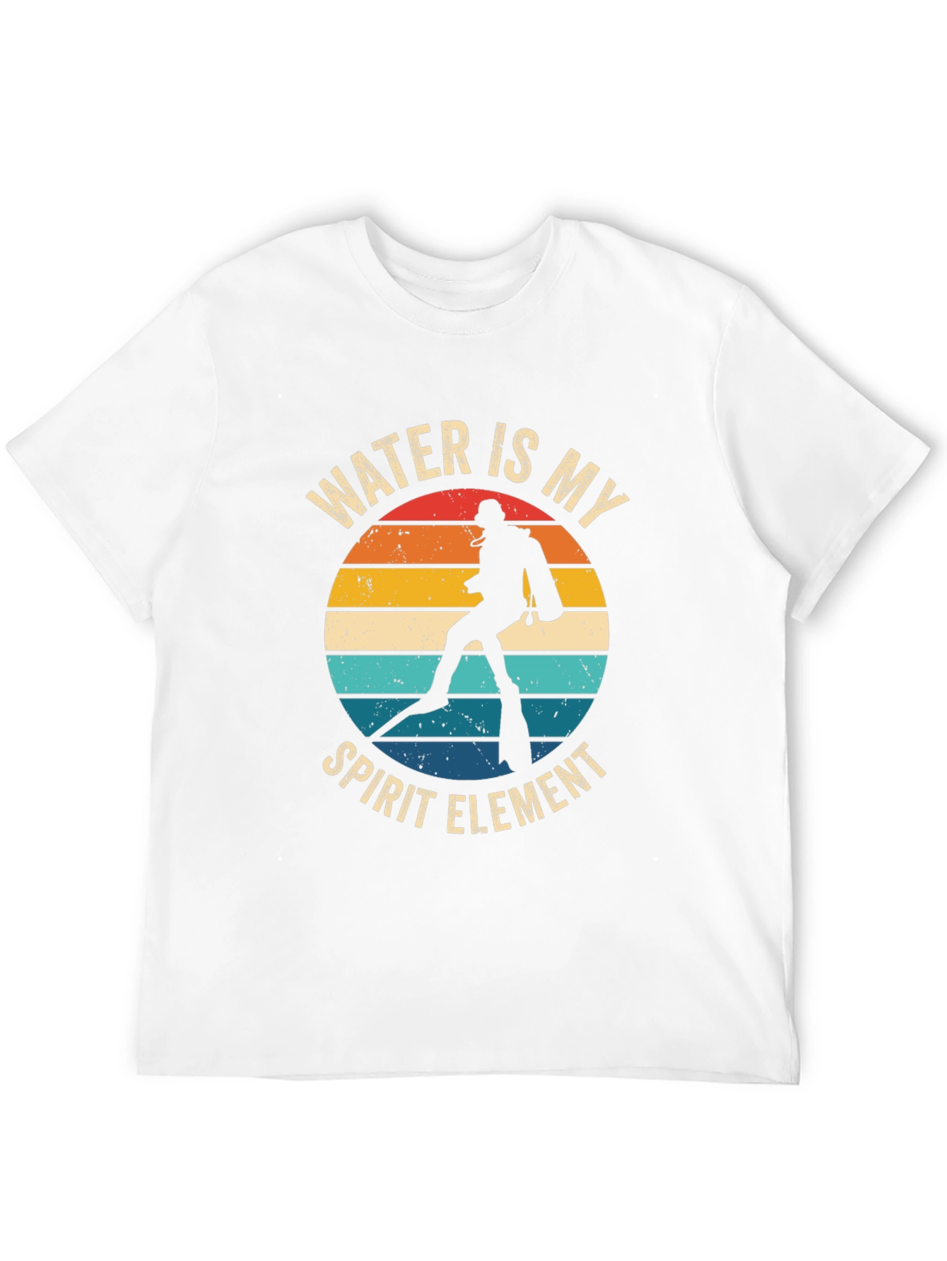 Black Water Is My Spirit Element Diver T-Shirt view 12