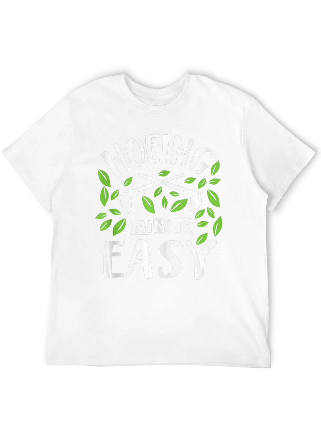 Black Hoing Aint Easy Graphic T-Shirt view 12