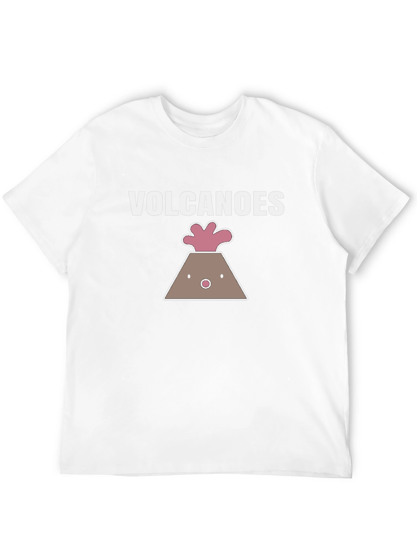 Black Volcanoes Graphic T-Shirt Funny Design Tee view 12
