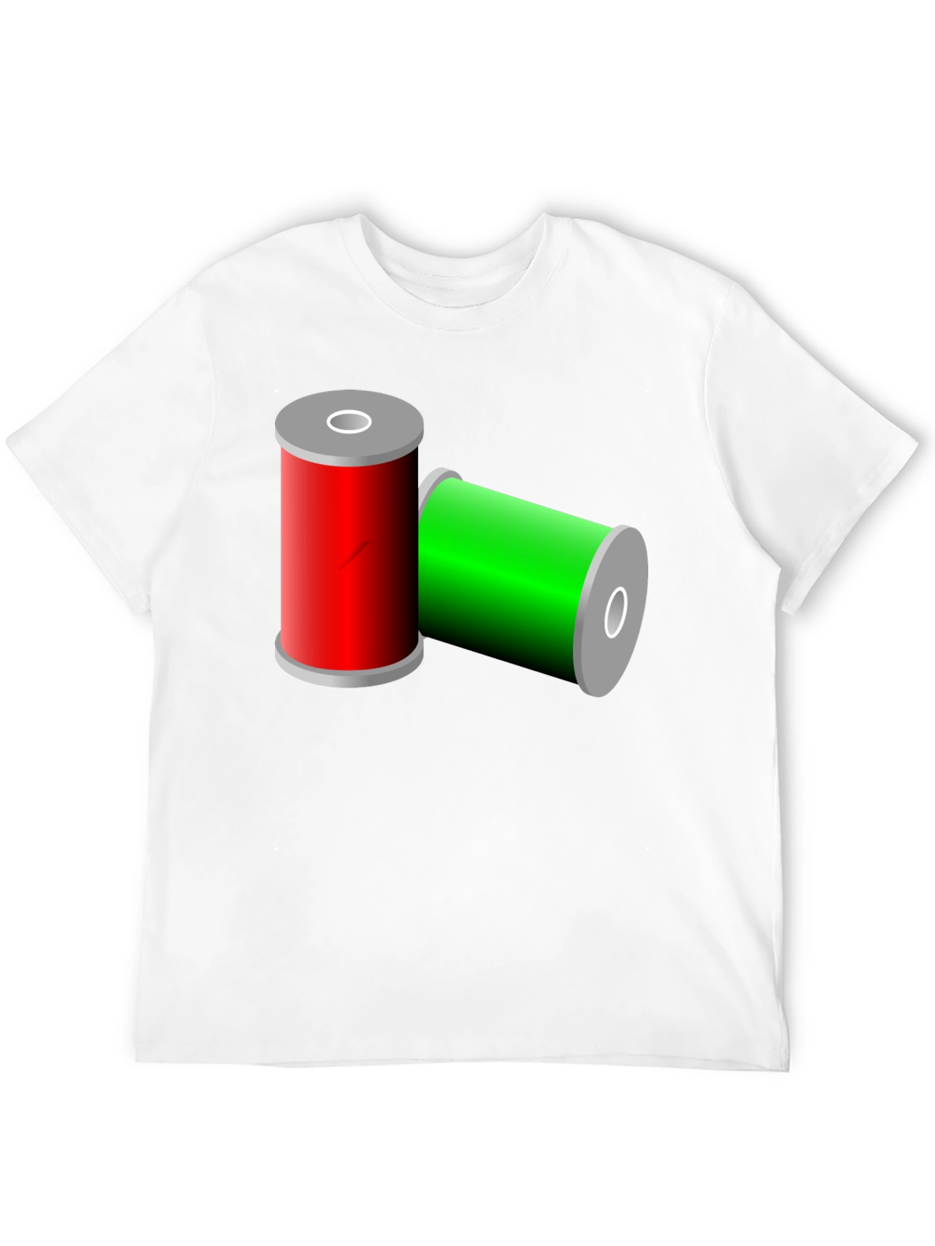 Black Thread Spools Graphic Tee view 12
