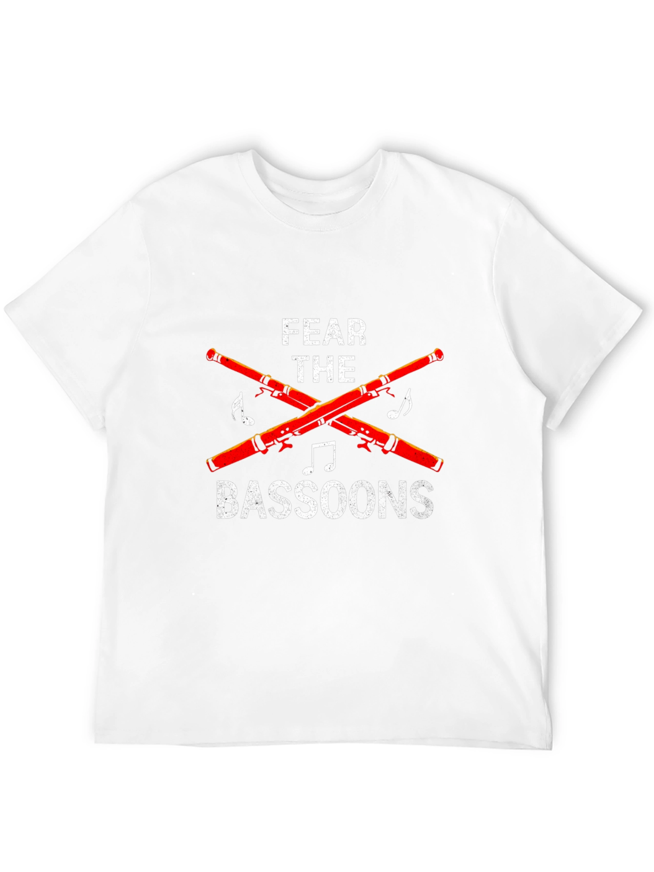 Black Fear the Bassoons T-Shirt - Music Lover Tee view 12
