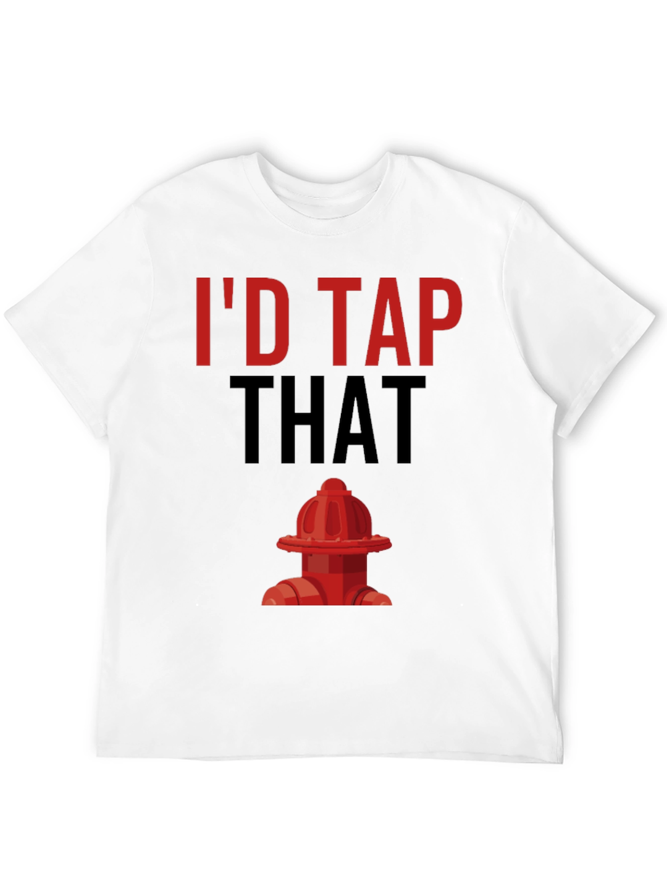 Black I'd Tap That Graphic T-Shirt view 12