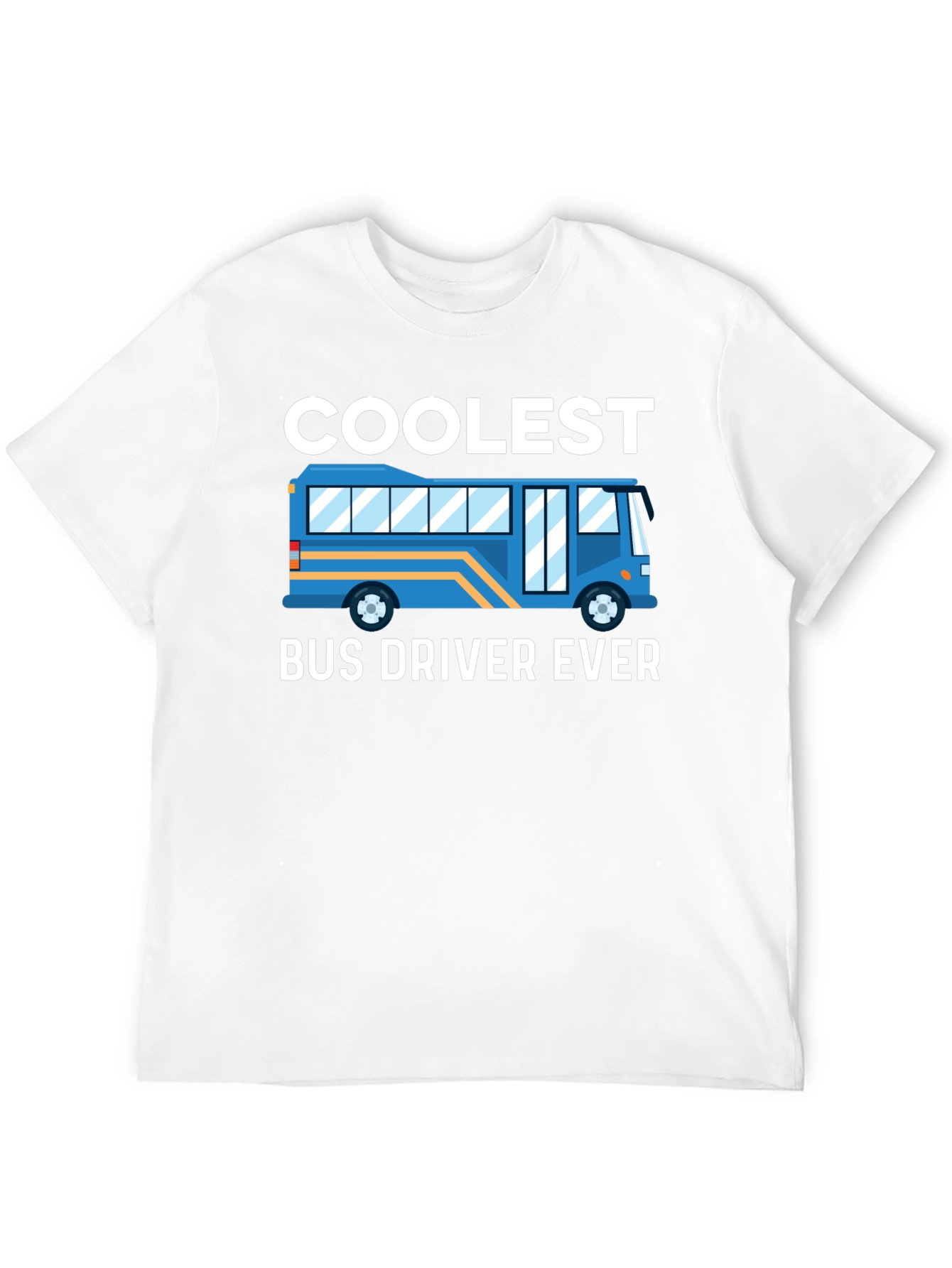 Black Coolest Bus Driver Ever T-Shirt view 12