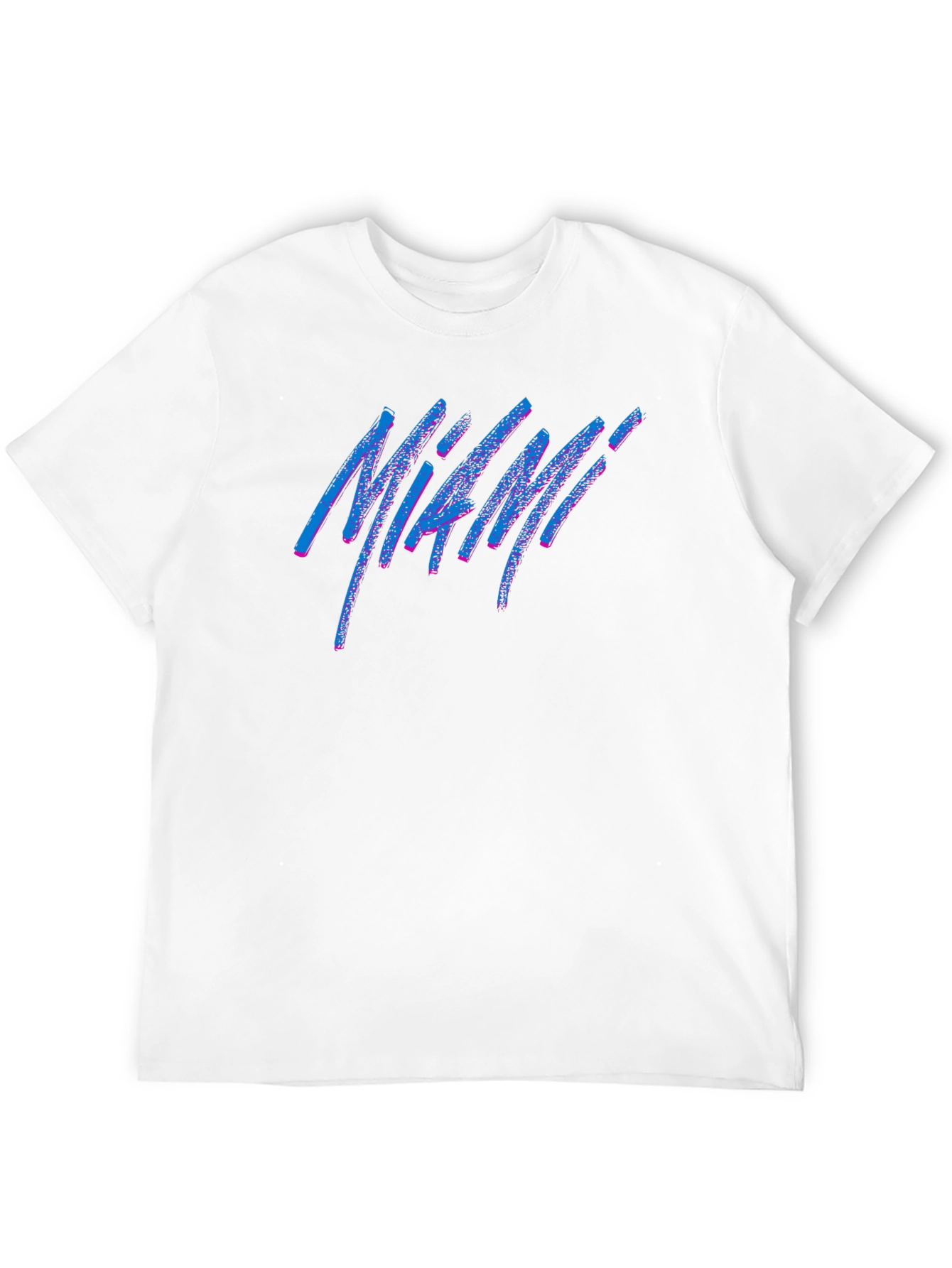 Black Miami Retro T-Shirt - Black view 12