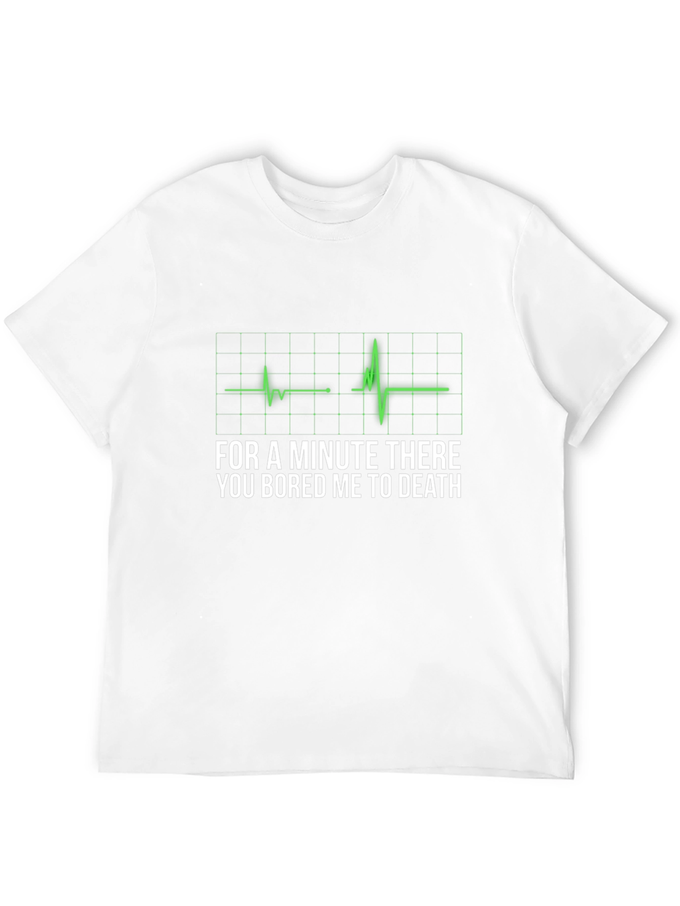 Black Funny Bored to Death Graphic Tee view 12