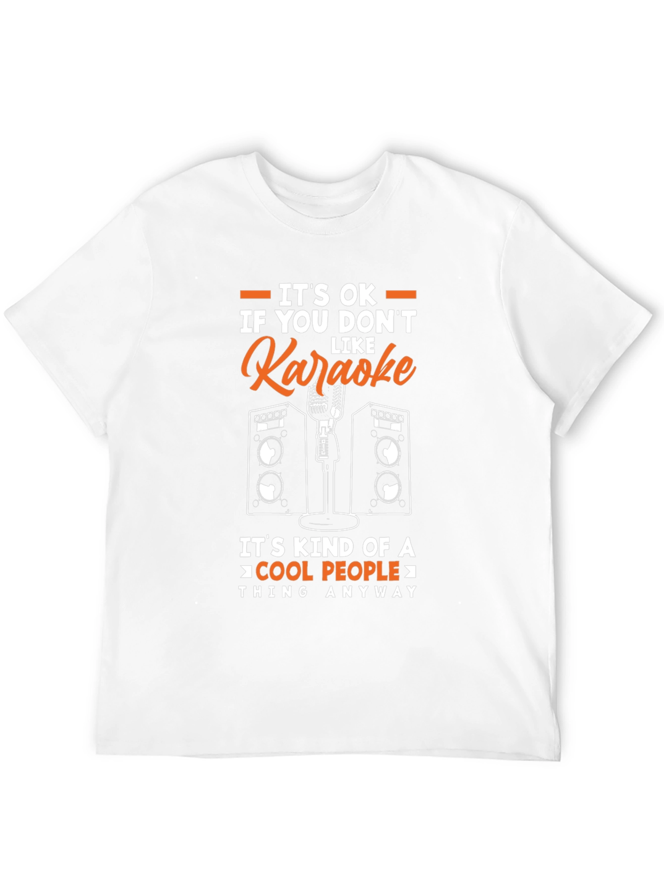 Black Funny Karaoke Lover Graphic T-Shirt view 12