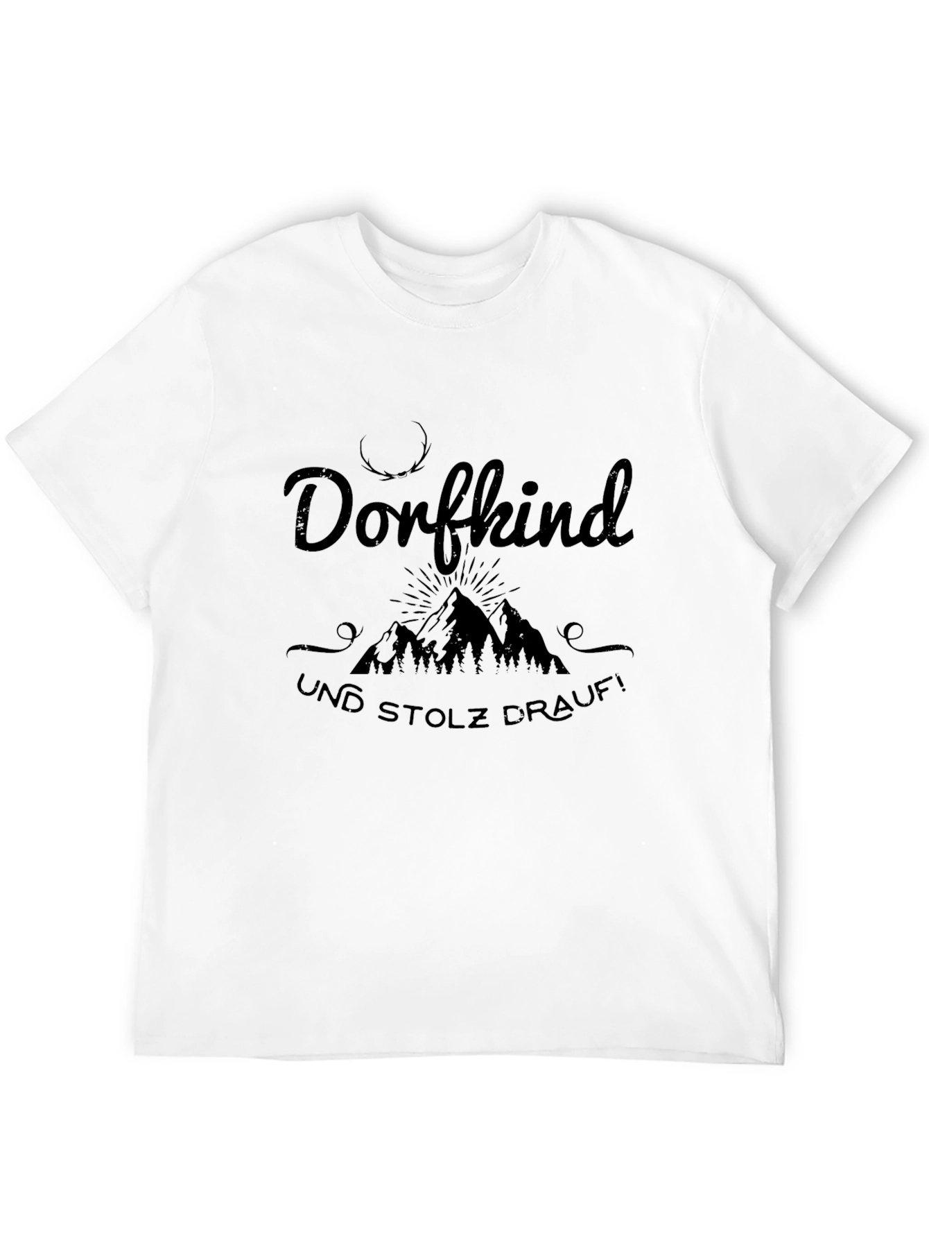 Black Dorfkind Und Stolz Drauf T-Shirt view 12