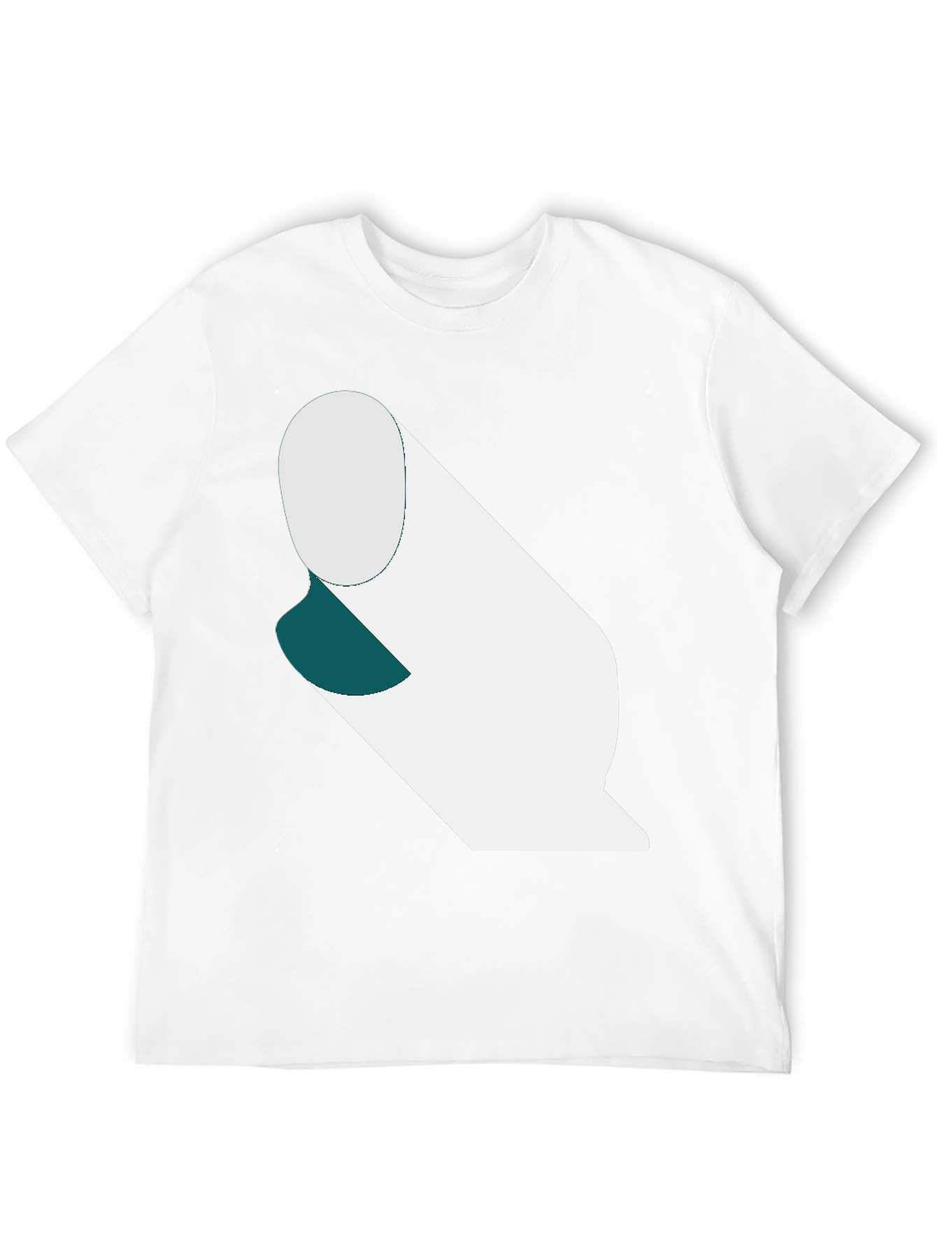 Black Abstract Roll Graphic Tee - Modern Comfort view 12