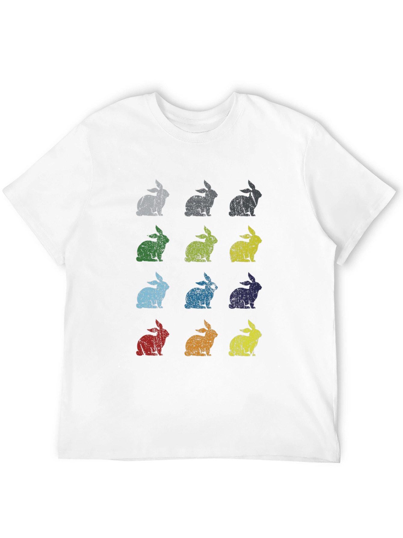 Black Retro Bunny T-Shirt view 12