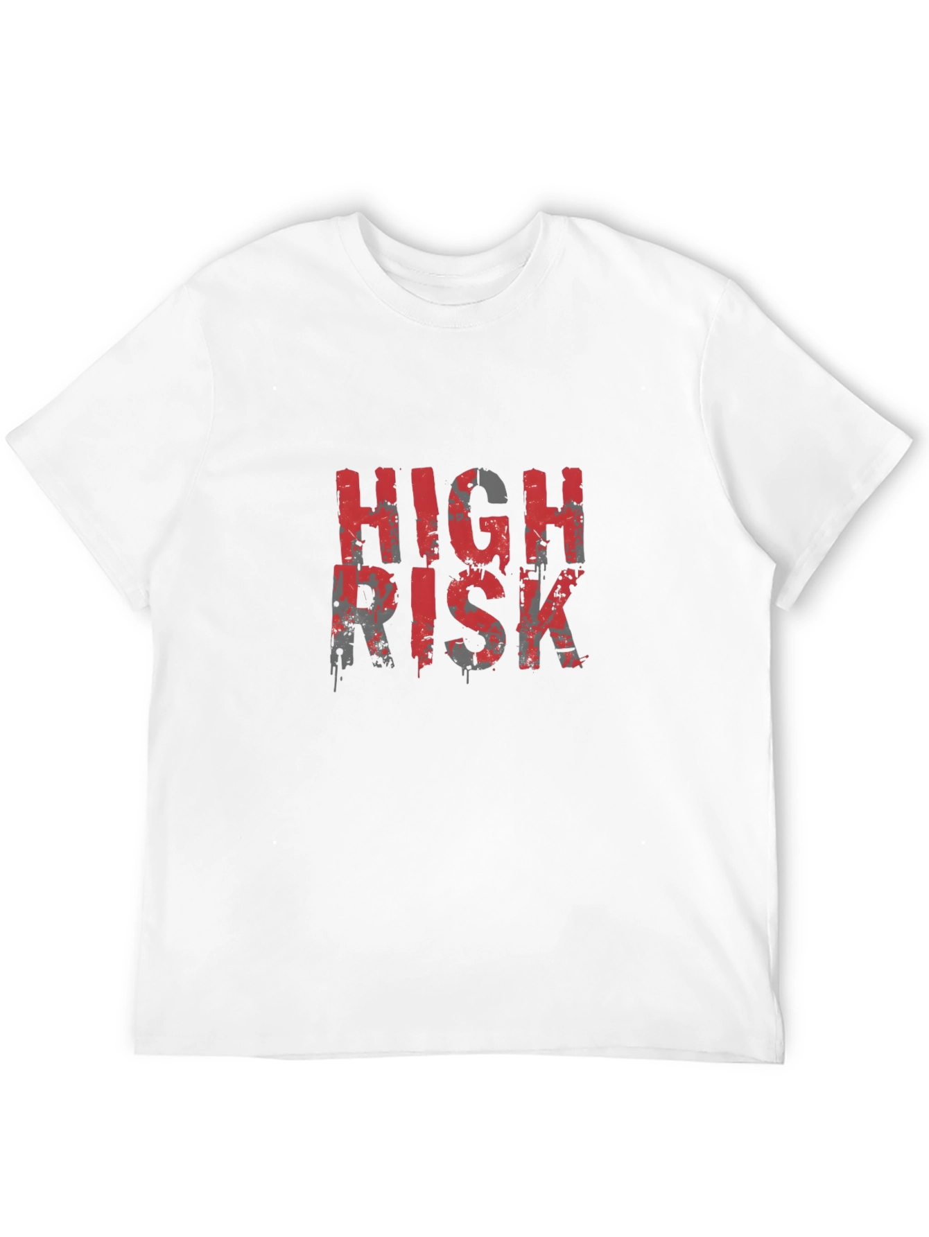 Black High Risk Graphic Tee - Men's Black T-Shirt view 12