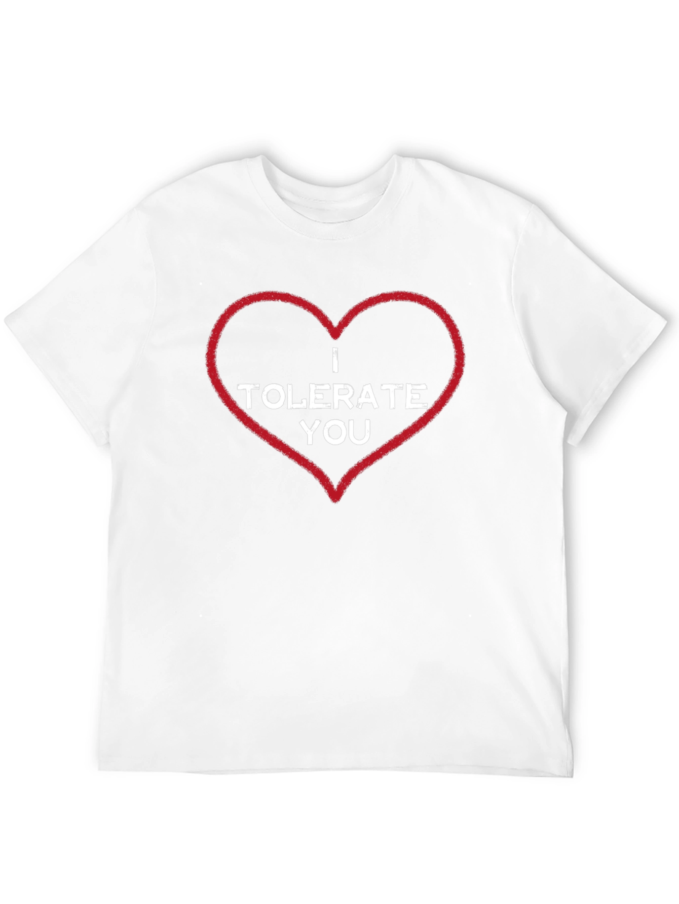 Black I Tolerate You T-Shirt - Funny Sarcastic Tee view 12