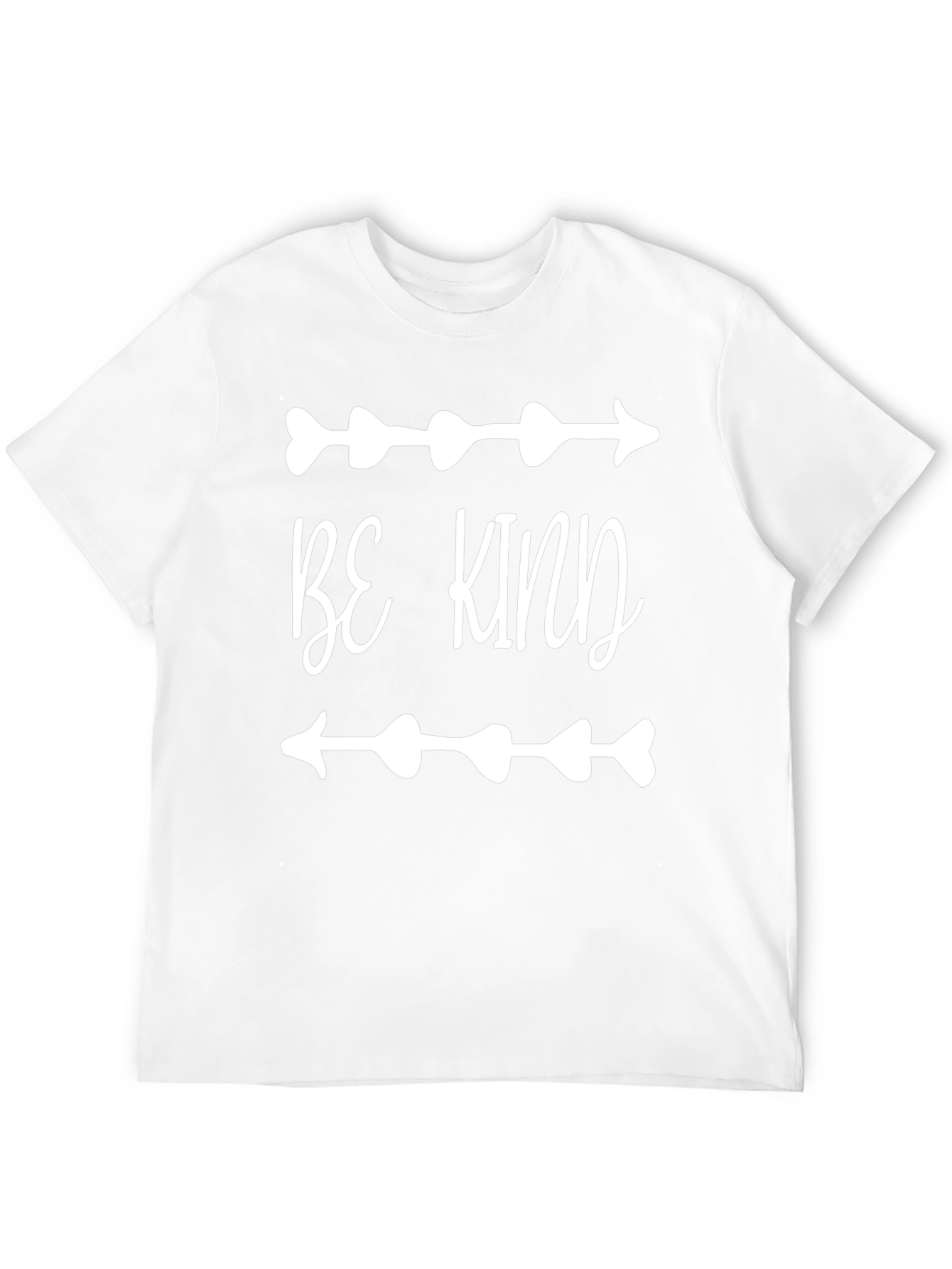 Black Be Kind T-Shirt - Arrow Heart Design view 12