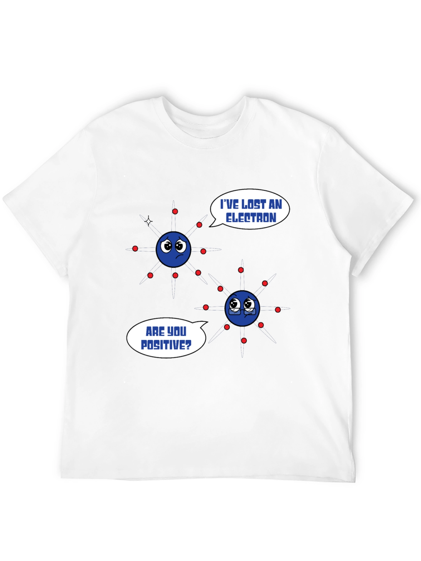 Black Funny Chemistry Pun T-Shirt - Lost Electron view 12