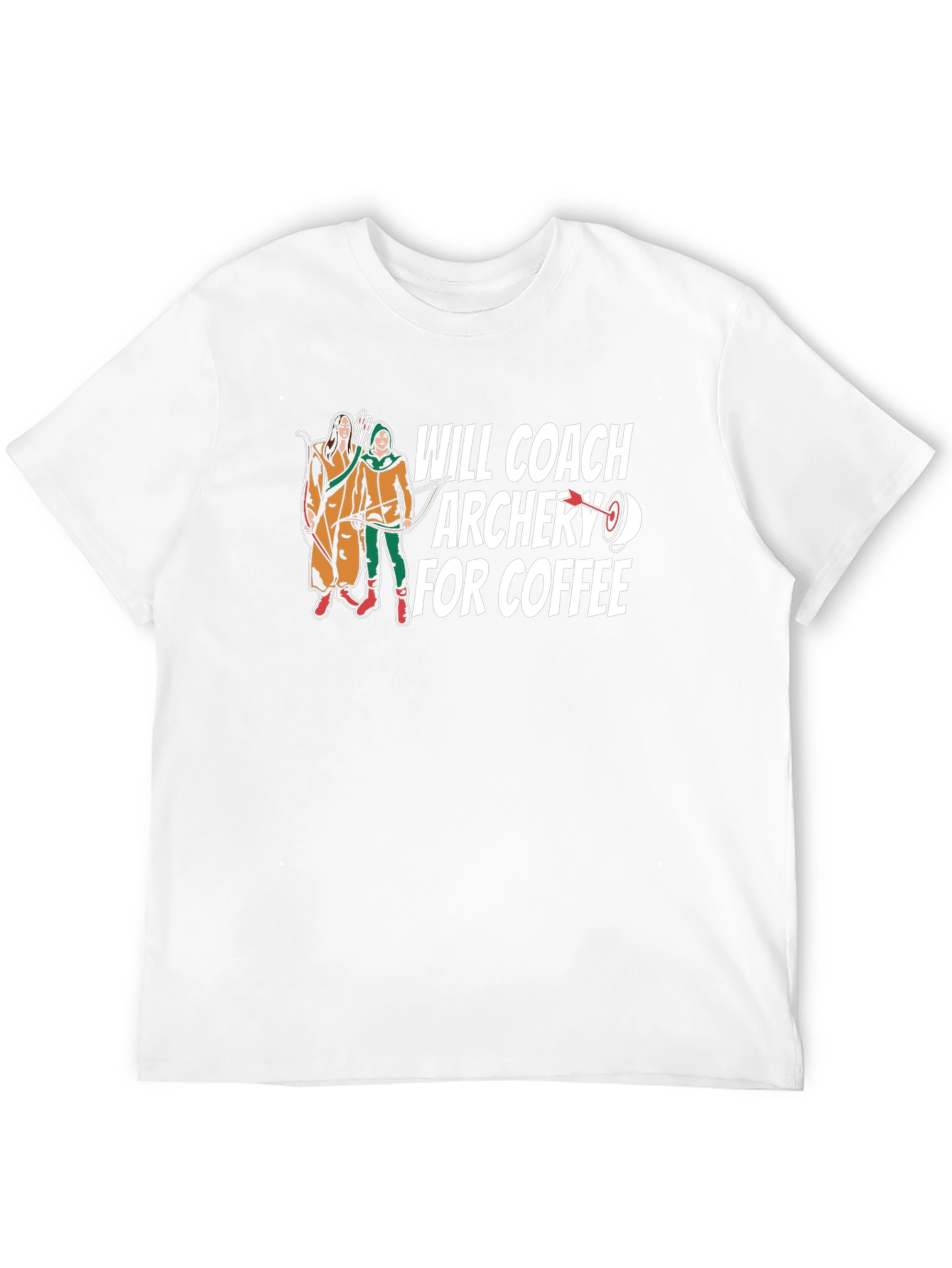 Black Archery Coach Coffee T-Shirt view 12