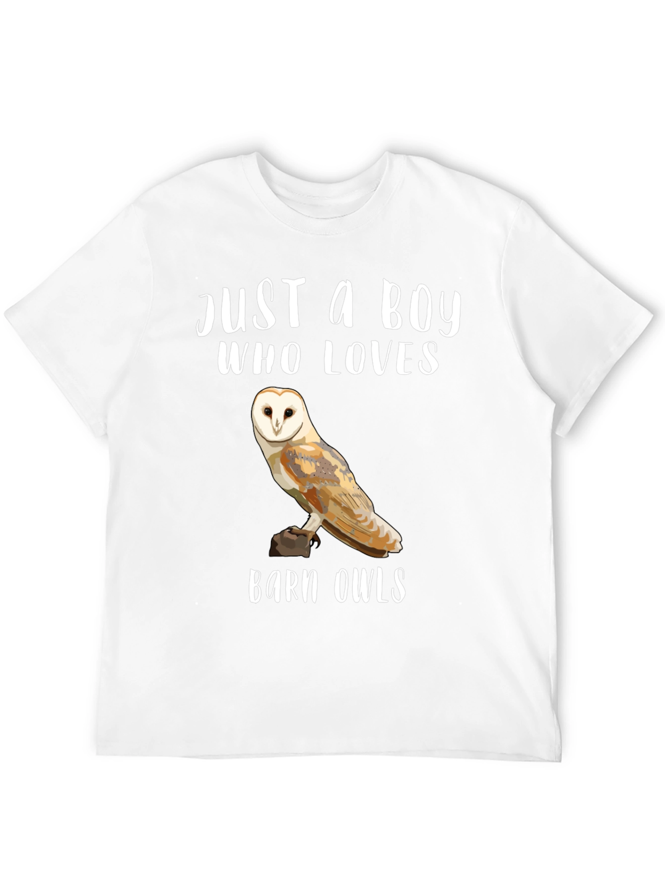 Black Barn Owl Lover T-Shirt view 12