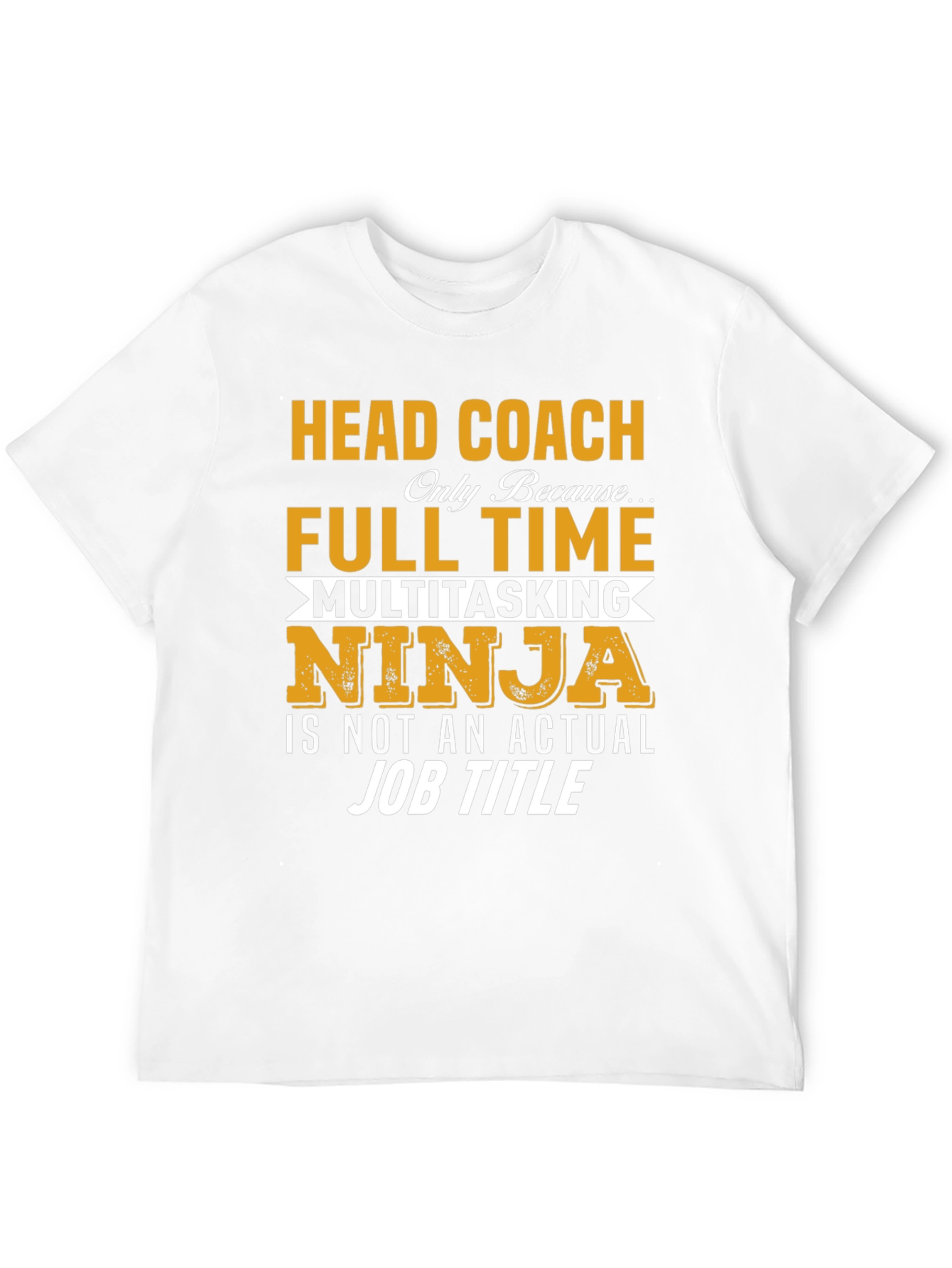 Black Head Coach Ninja T-Shirt view 12