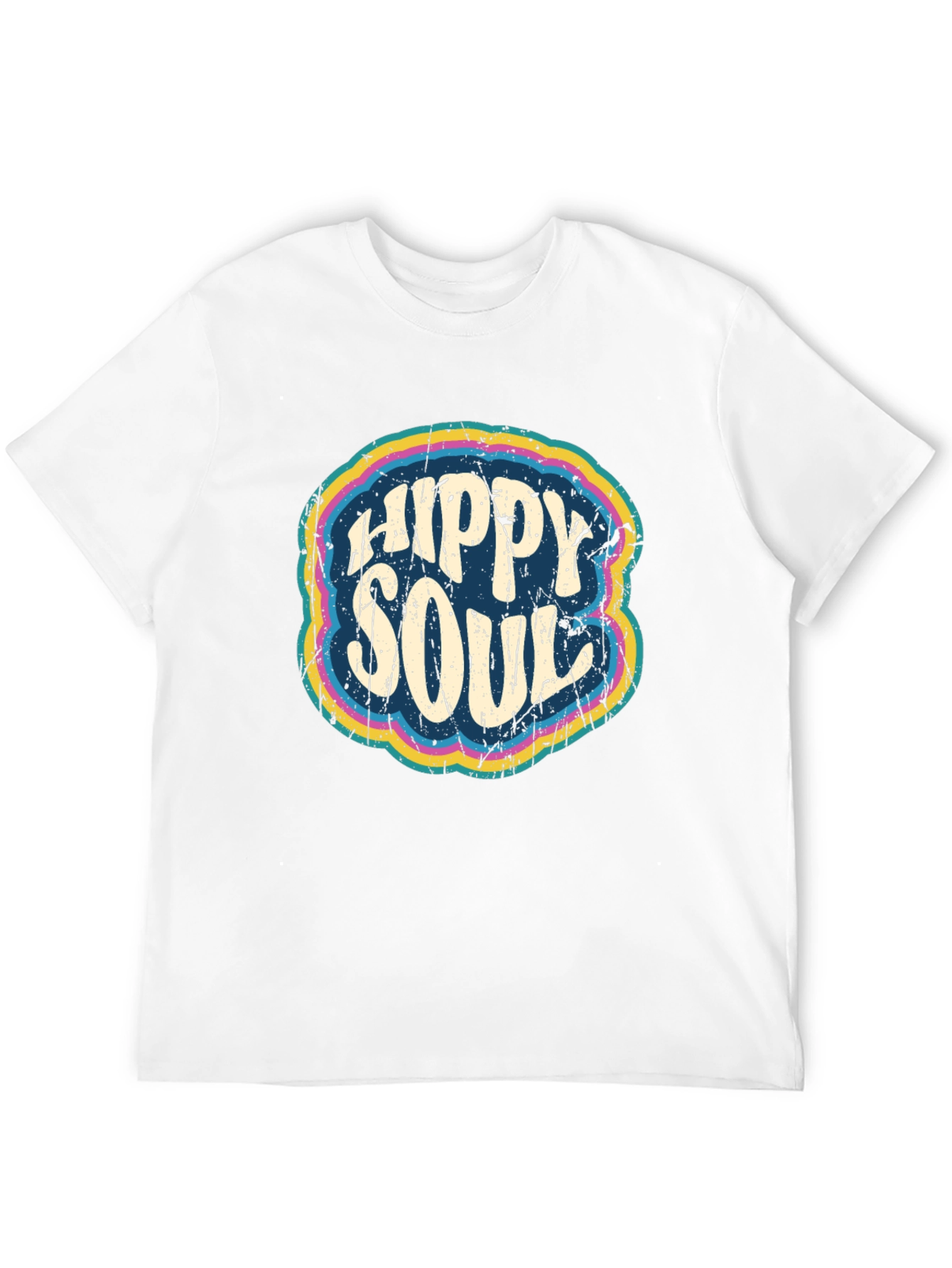 Black Hippy Soul Retro Graphic Tee - Soft Cotton Blend view 12