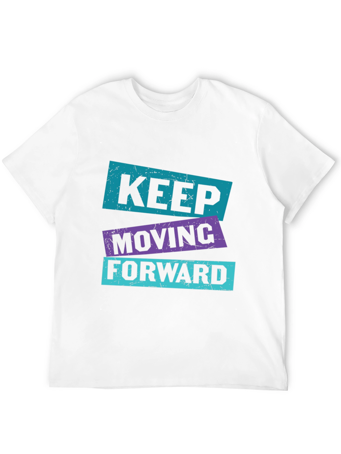 Black Keep Moving Forward Graphic Tee view 12